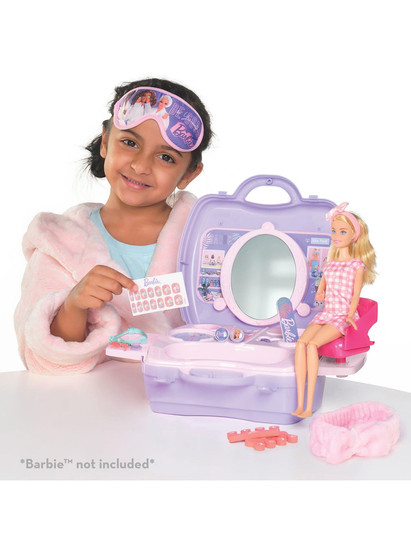 Barbie sewing machine and doll playset hot sale