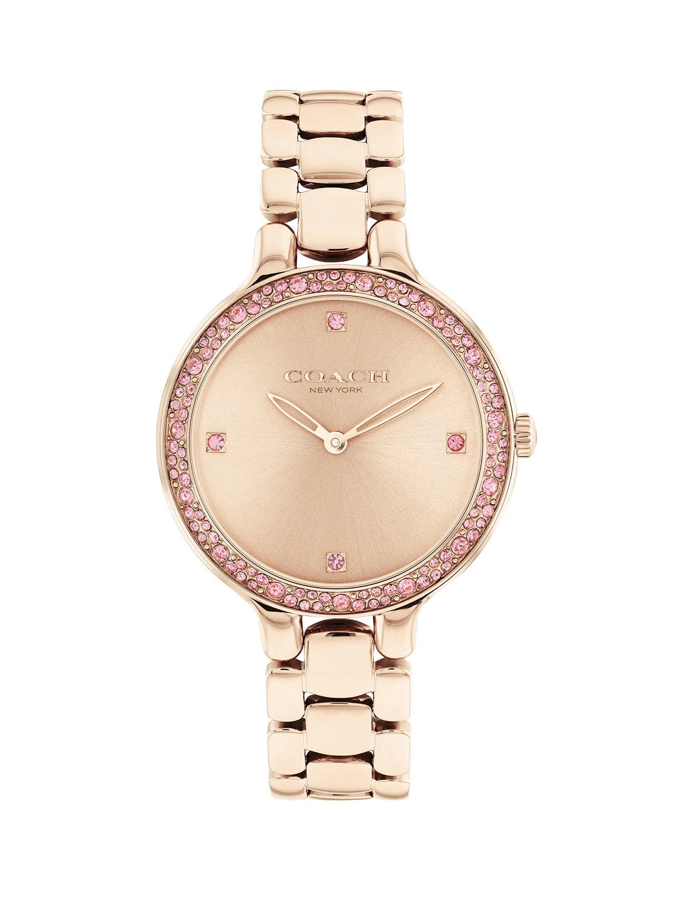 coach-coach-ladies-chelsea-gold-ip-watch