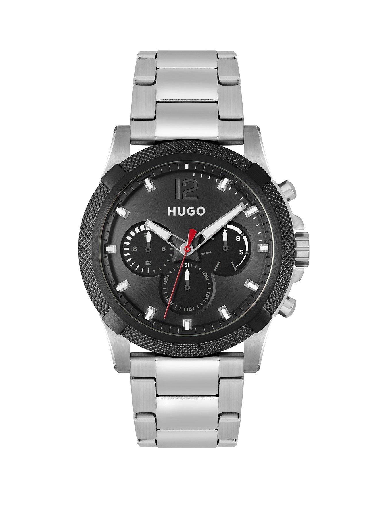 hugo-gents-impressforhim-stainless-steel-bracelet-watch