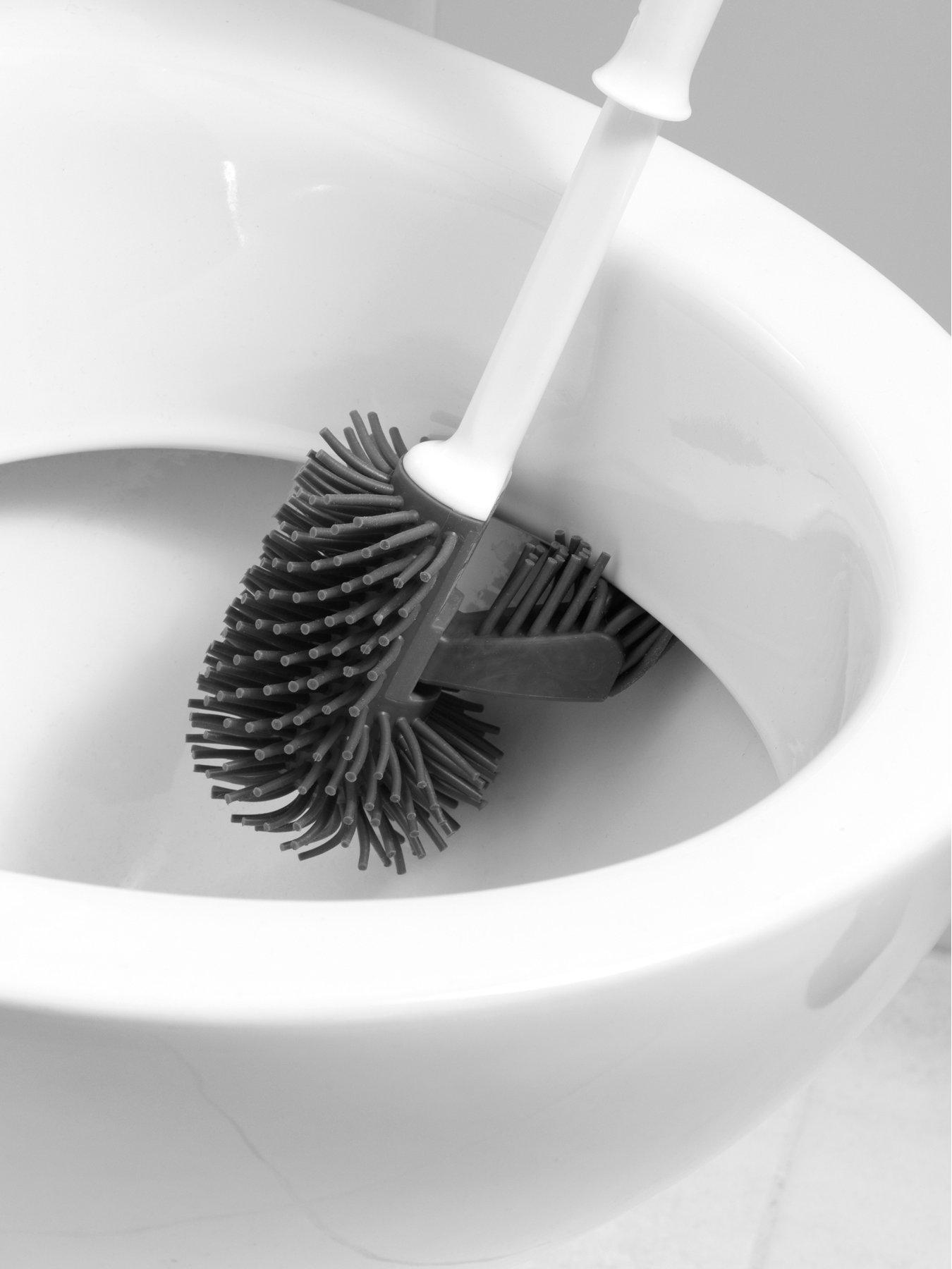 Image 1 of 4 of Beldray Antibacterial Silicone Toilet Brush