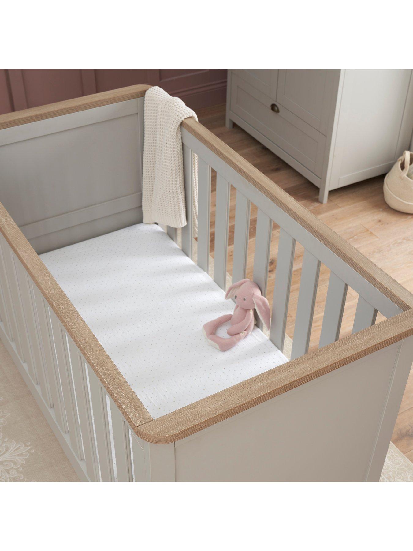 Tutti Bambini Verona Cot Bed White/Oak Very Ireland