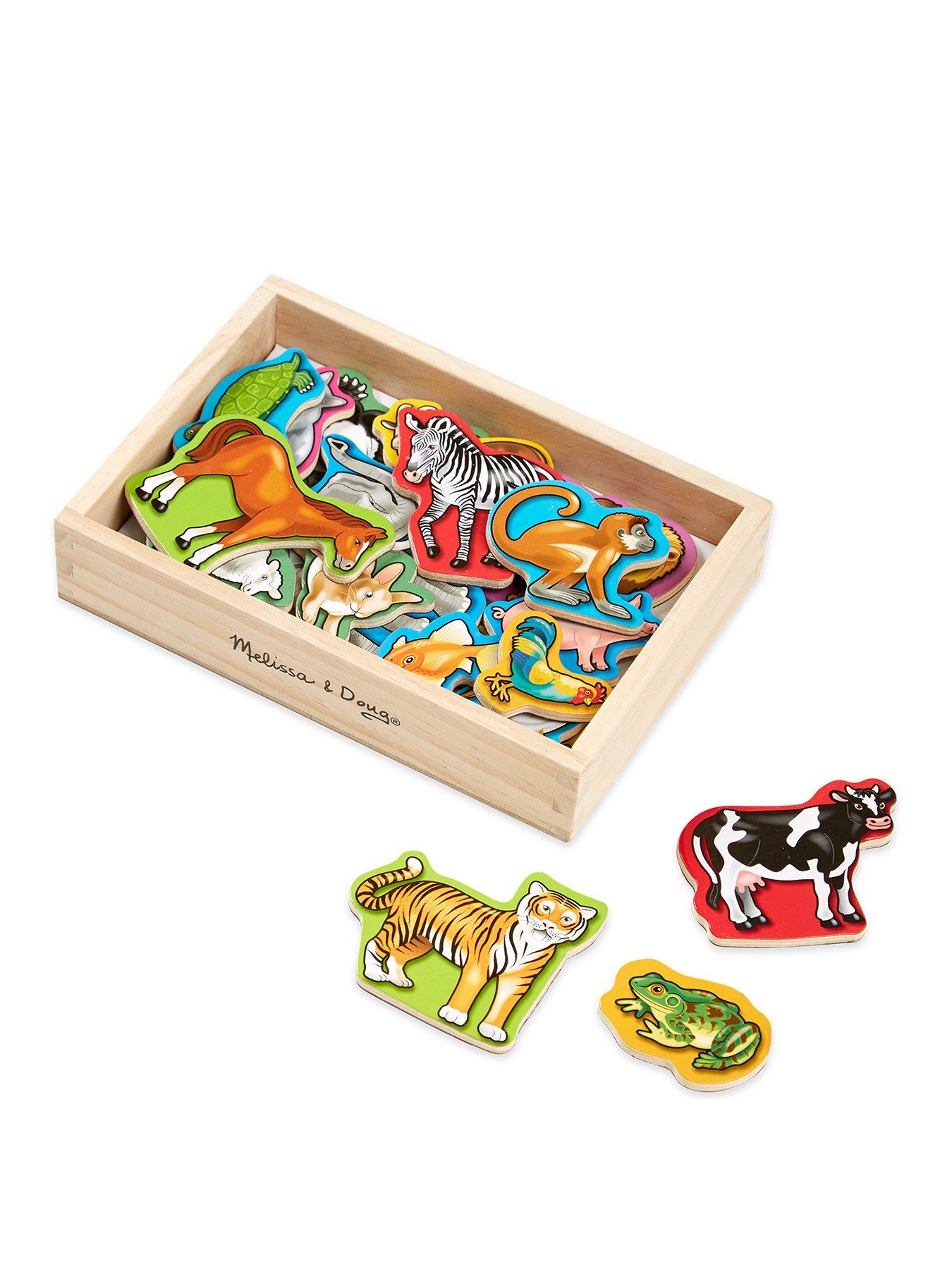 undefined Wooden Animal Magnets