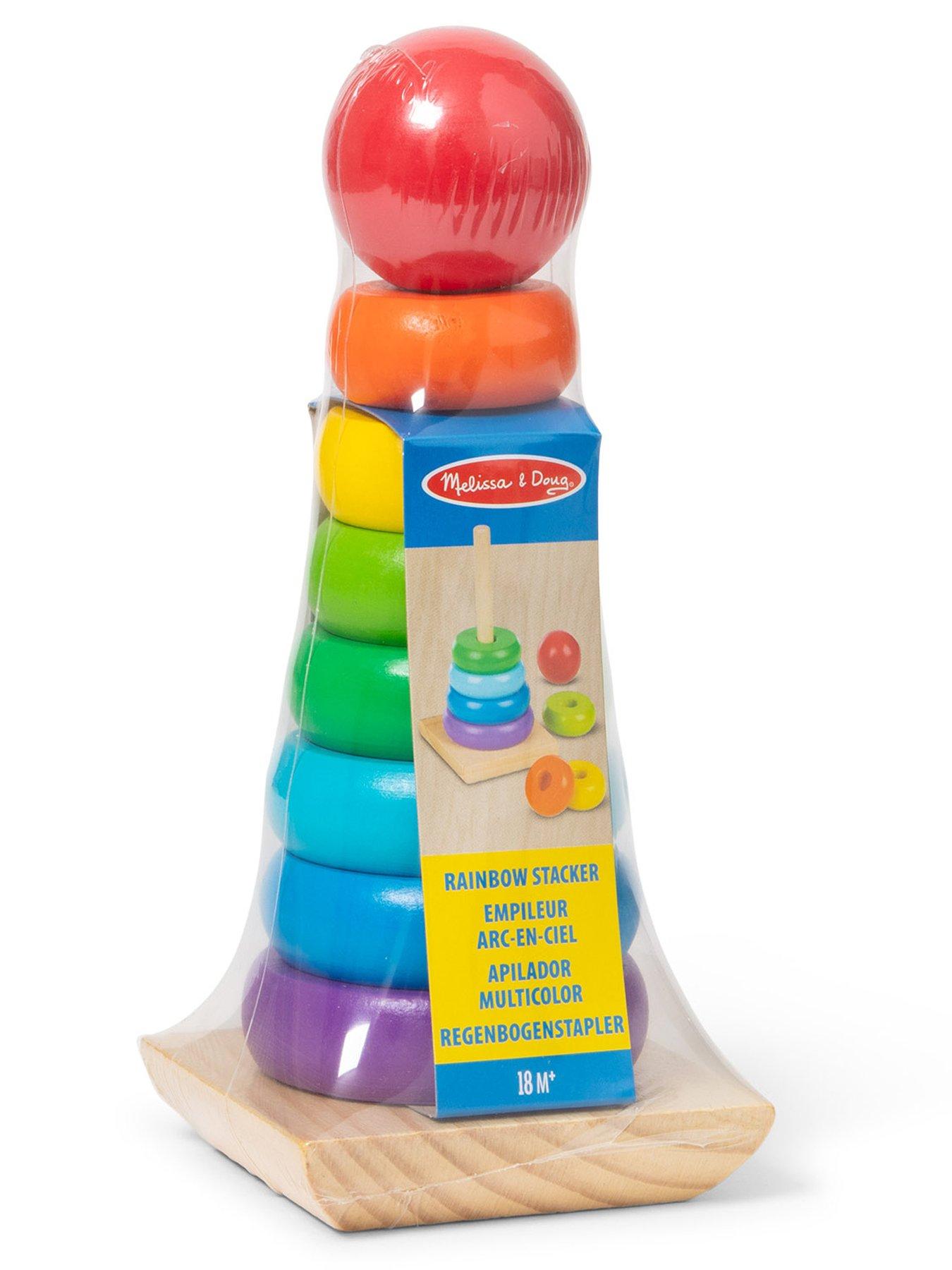 Image 2 of 6 of Melissa & Doug Rainbow Stacker