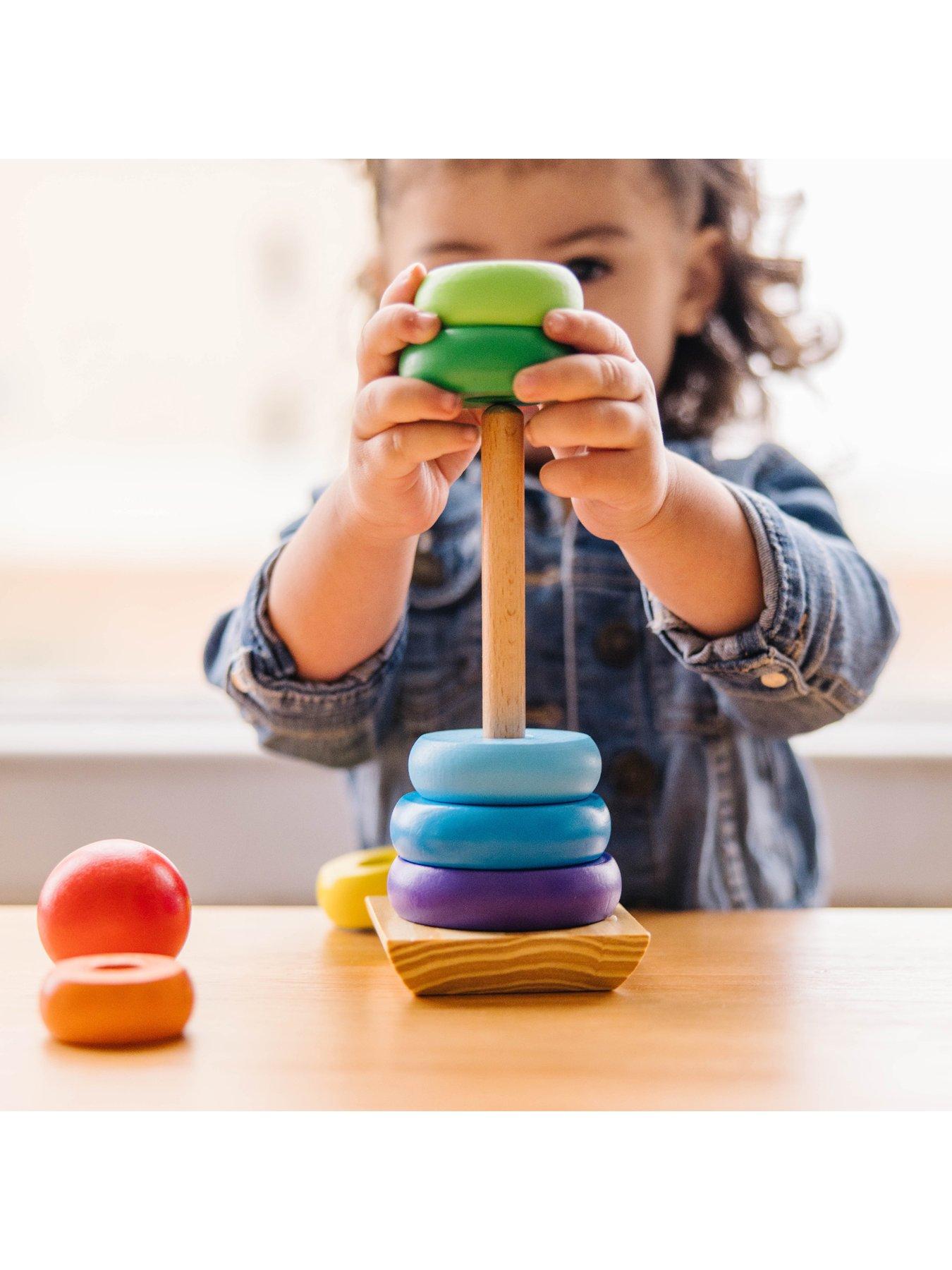 Image 5 of 6 of Melissa & Doug Rainbow Stacker
