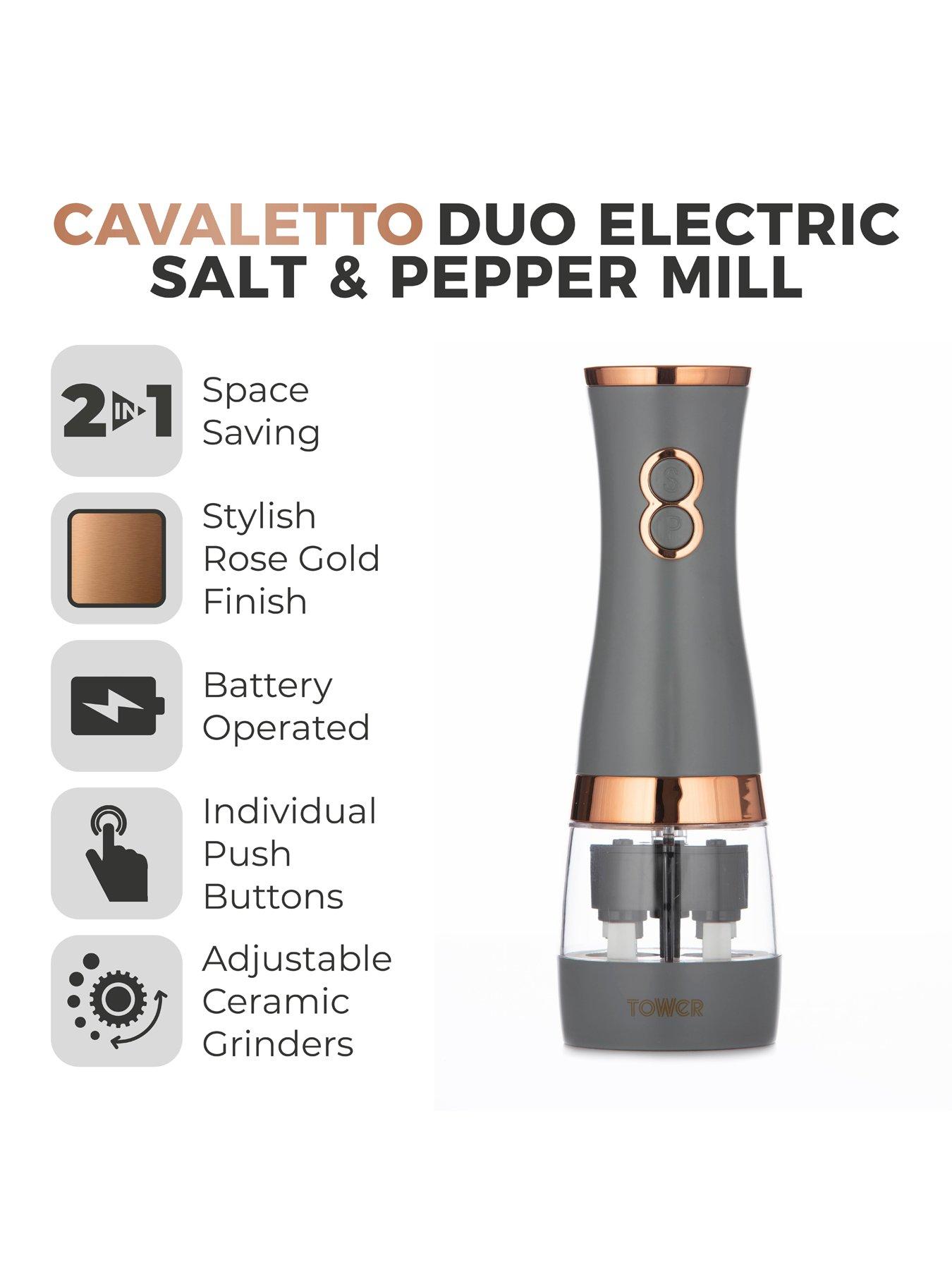 tower-cavaletto-duo-electric-salt-amp-pepper-mill-in-greyback