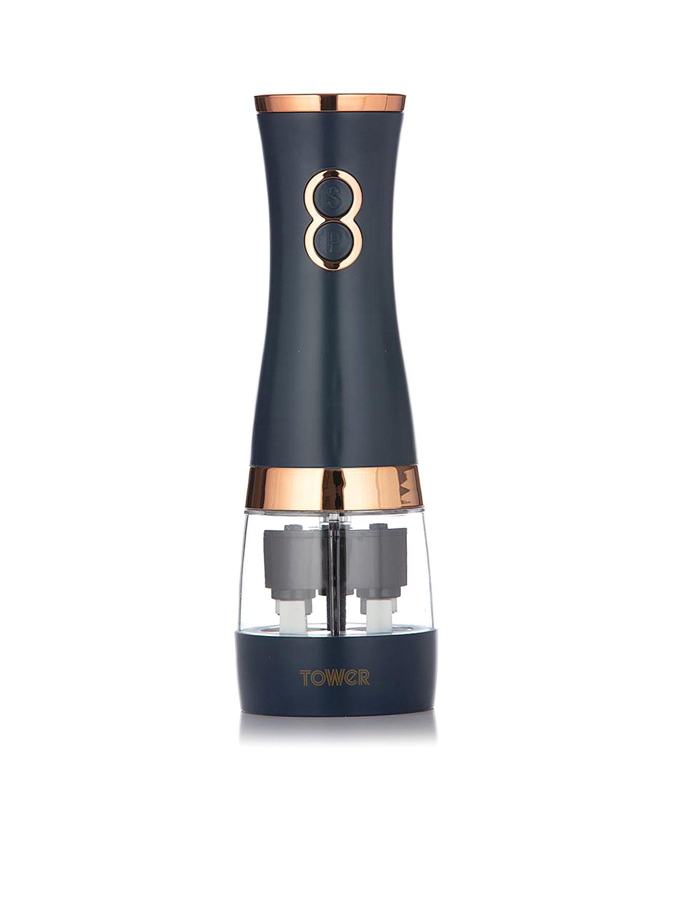 tower-cavaletto-duo-electric-salt-amp-pepper-mill-in-navy