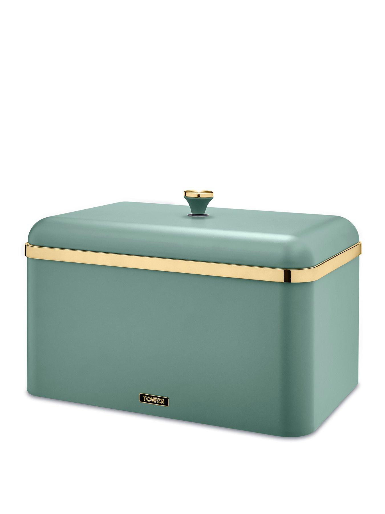 Tower Cavaletto Bread Bin in Green