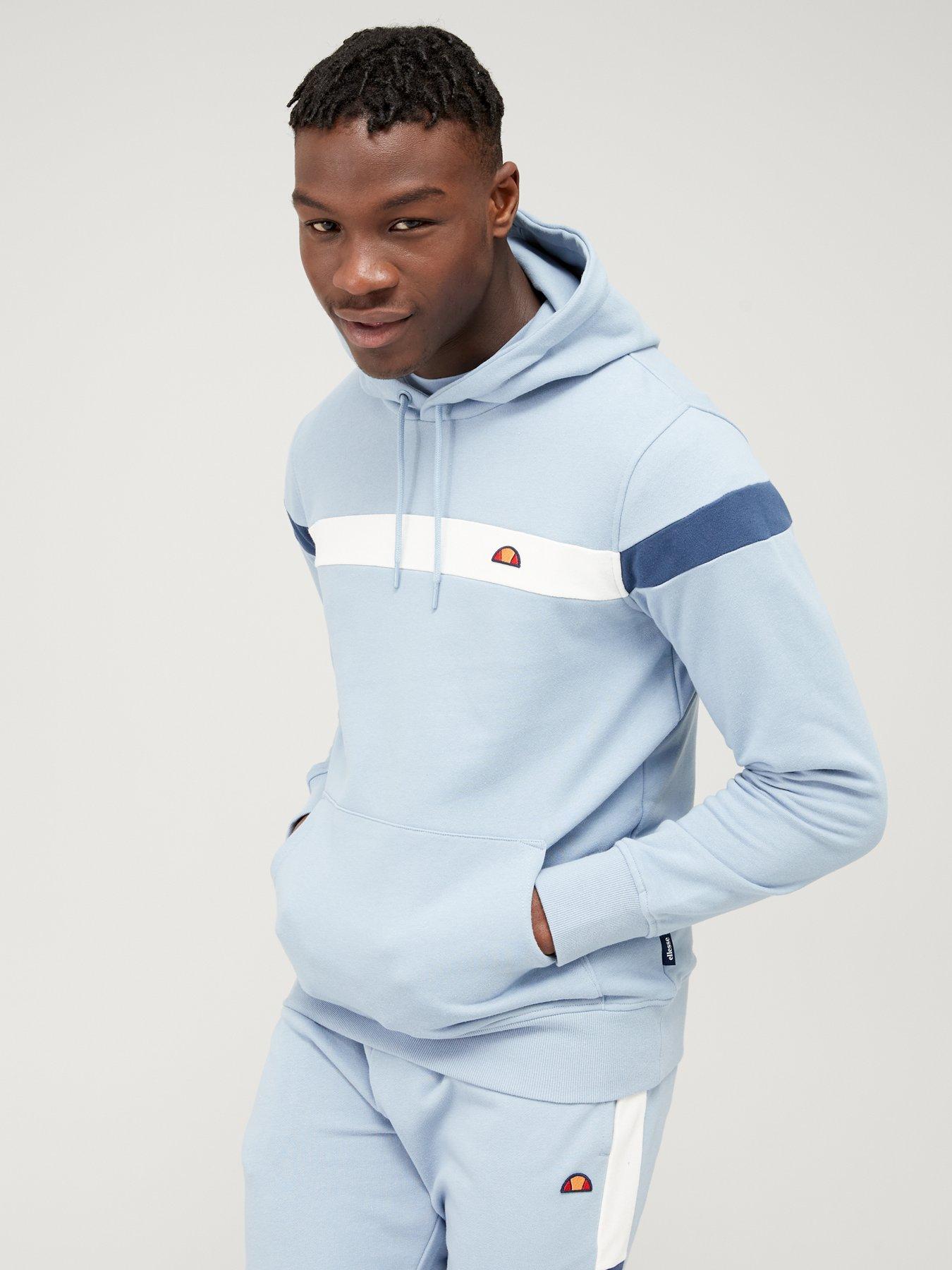 Light blue ellesse hotsell hoodie