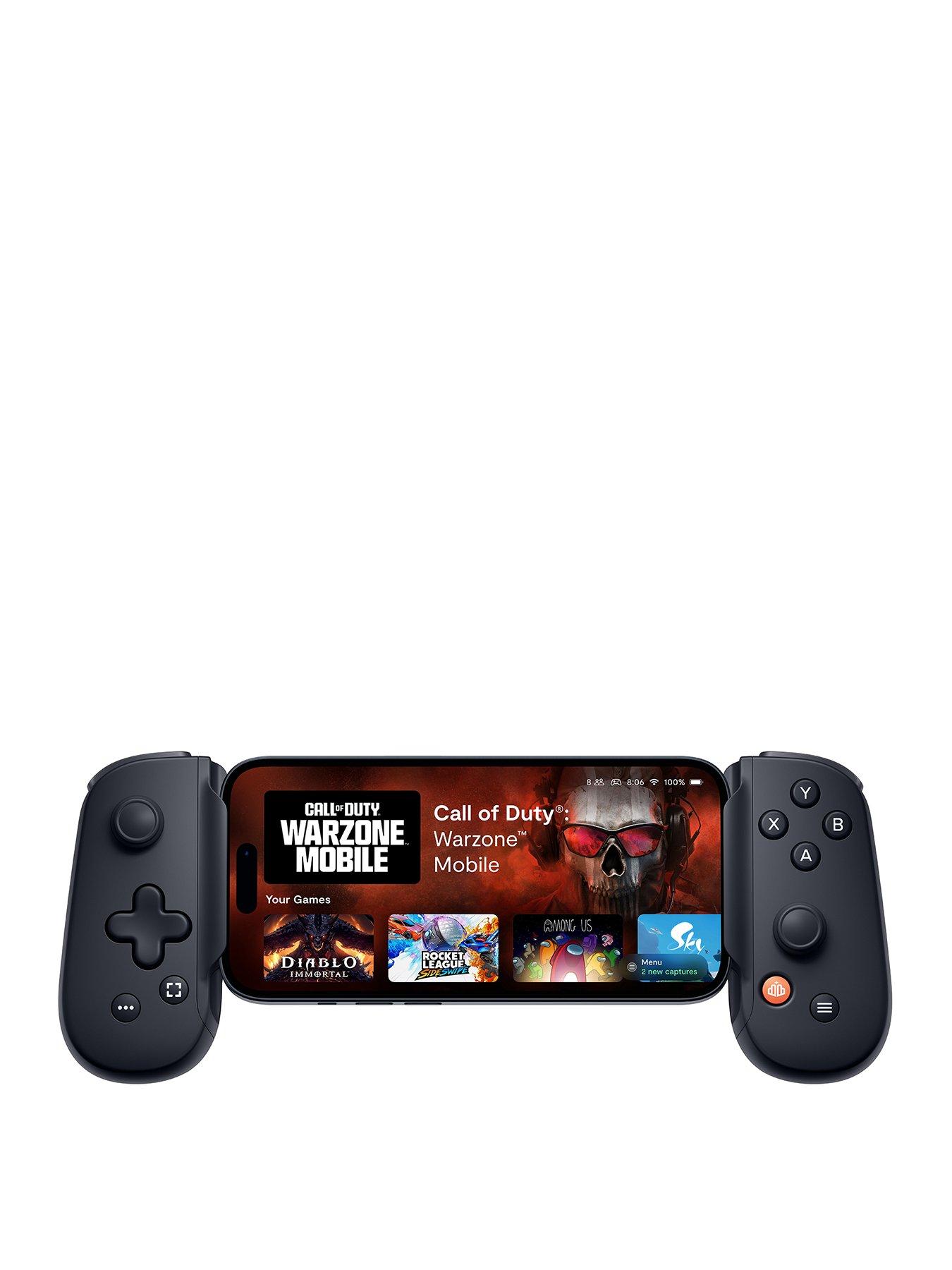 Image 1 of 6 of Backbone Backbone One (USB-C) - Mobile Gaming Controller for Android and iPhone 15 Series - 2nd Generation - Black