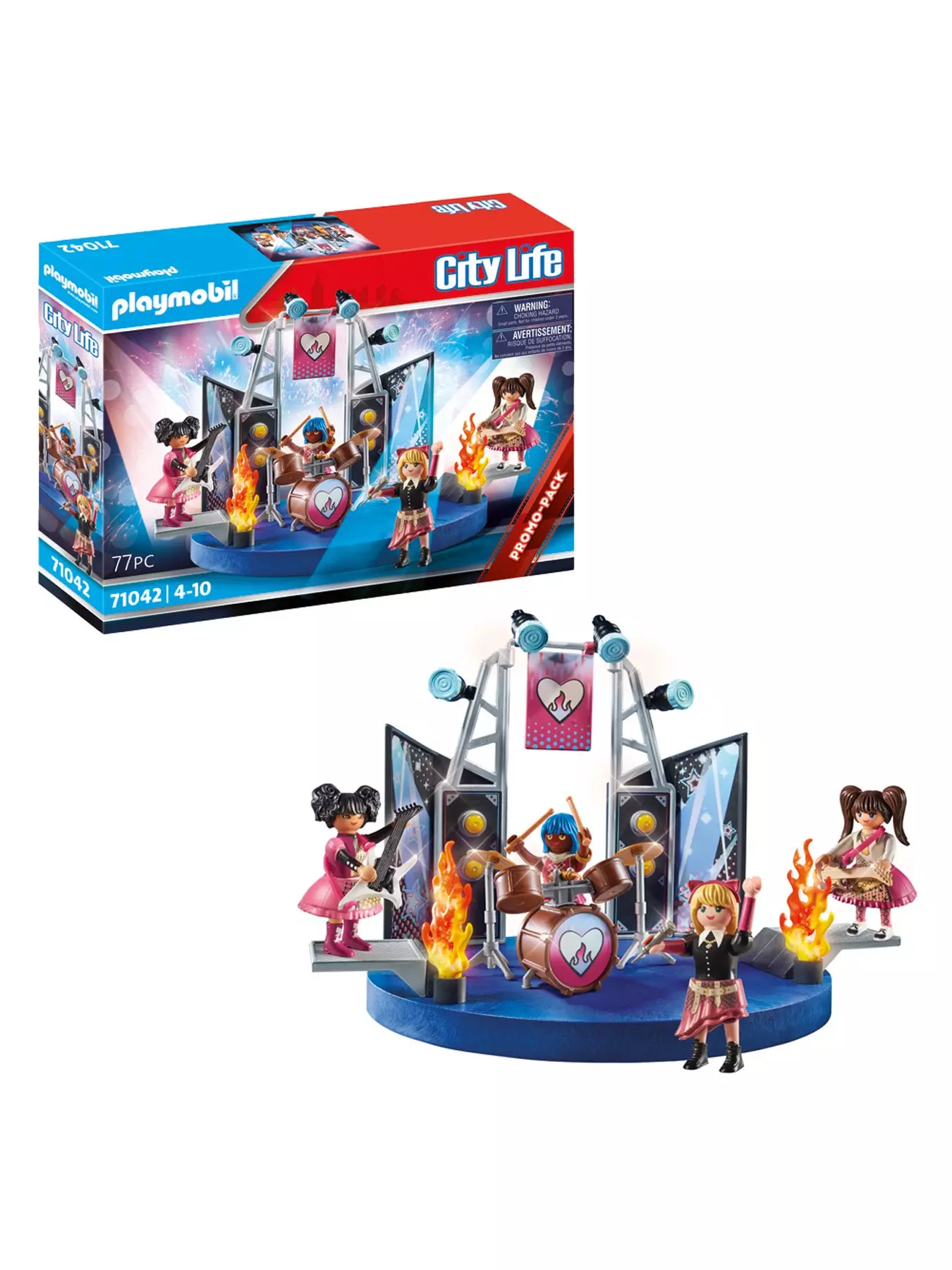Playmobil - 71193  City Action: Take Along Fire Station – Castle Toys