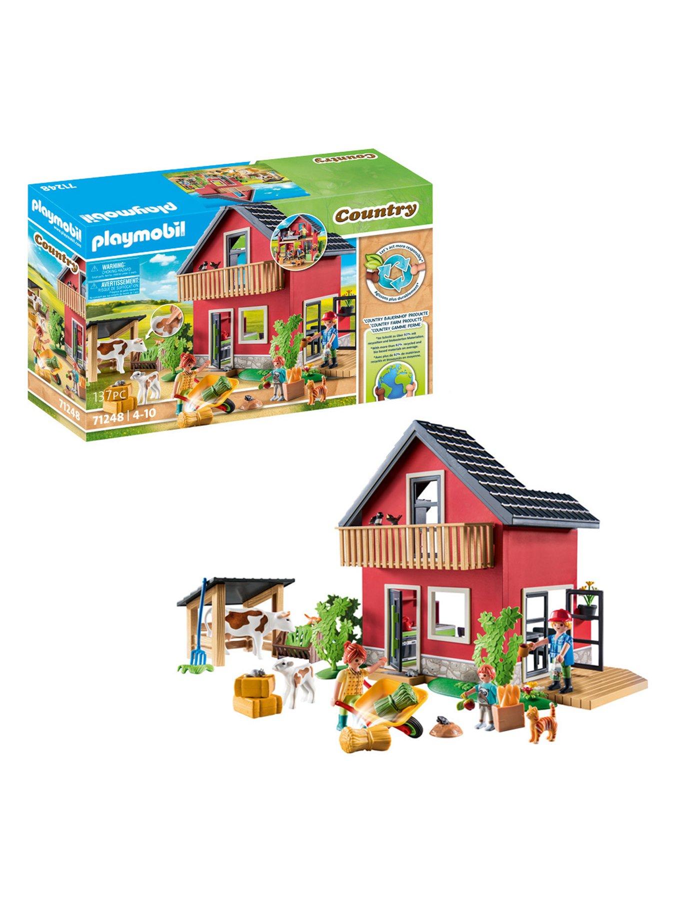 Image of Playmobil 71248 Country Farmhouse with Outdoor Area