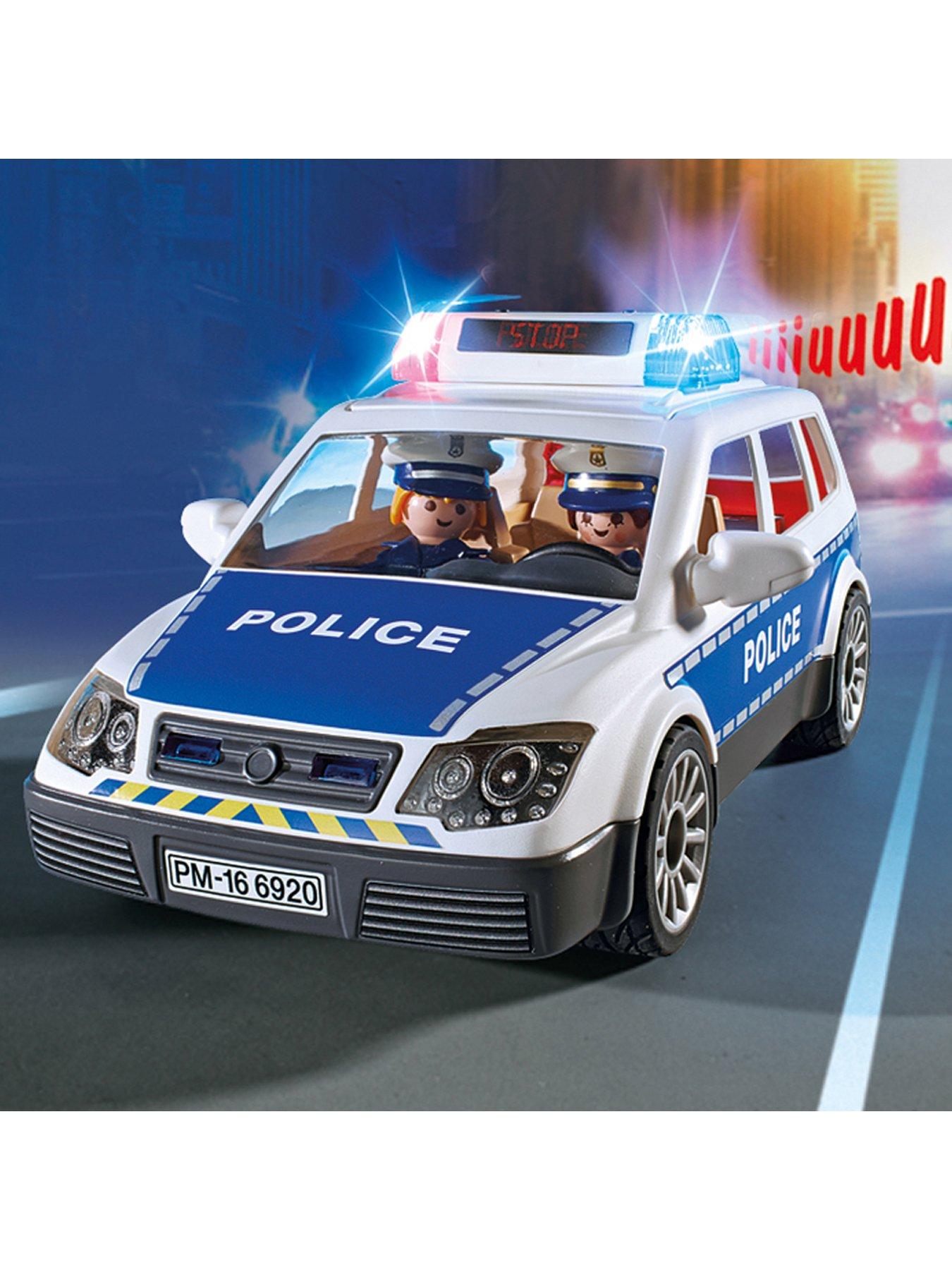 Playmobil 6920 city action police store squad car with lights and sound