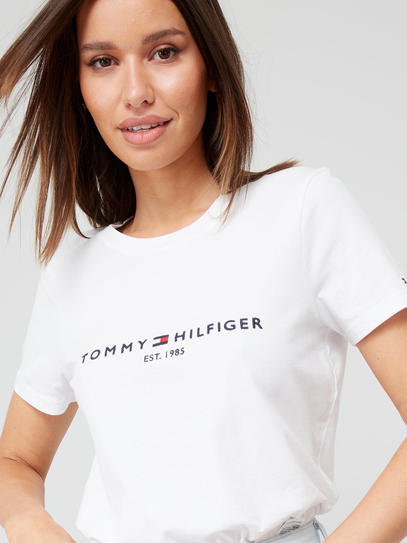 tommy-hilfiger-tommy-hilfiger-crew-neck-t-shirt-whiteoutfit