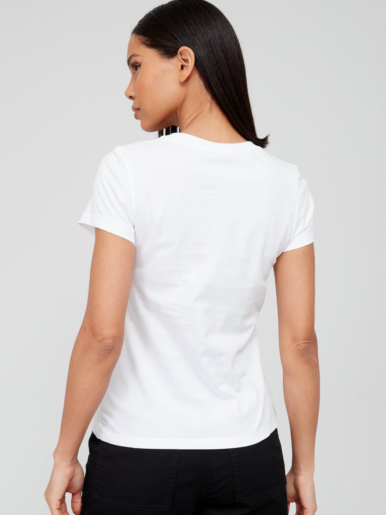 calvin-klein-jeans-slim-t-shirt-whitestillFront