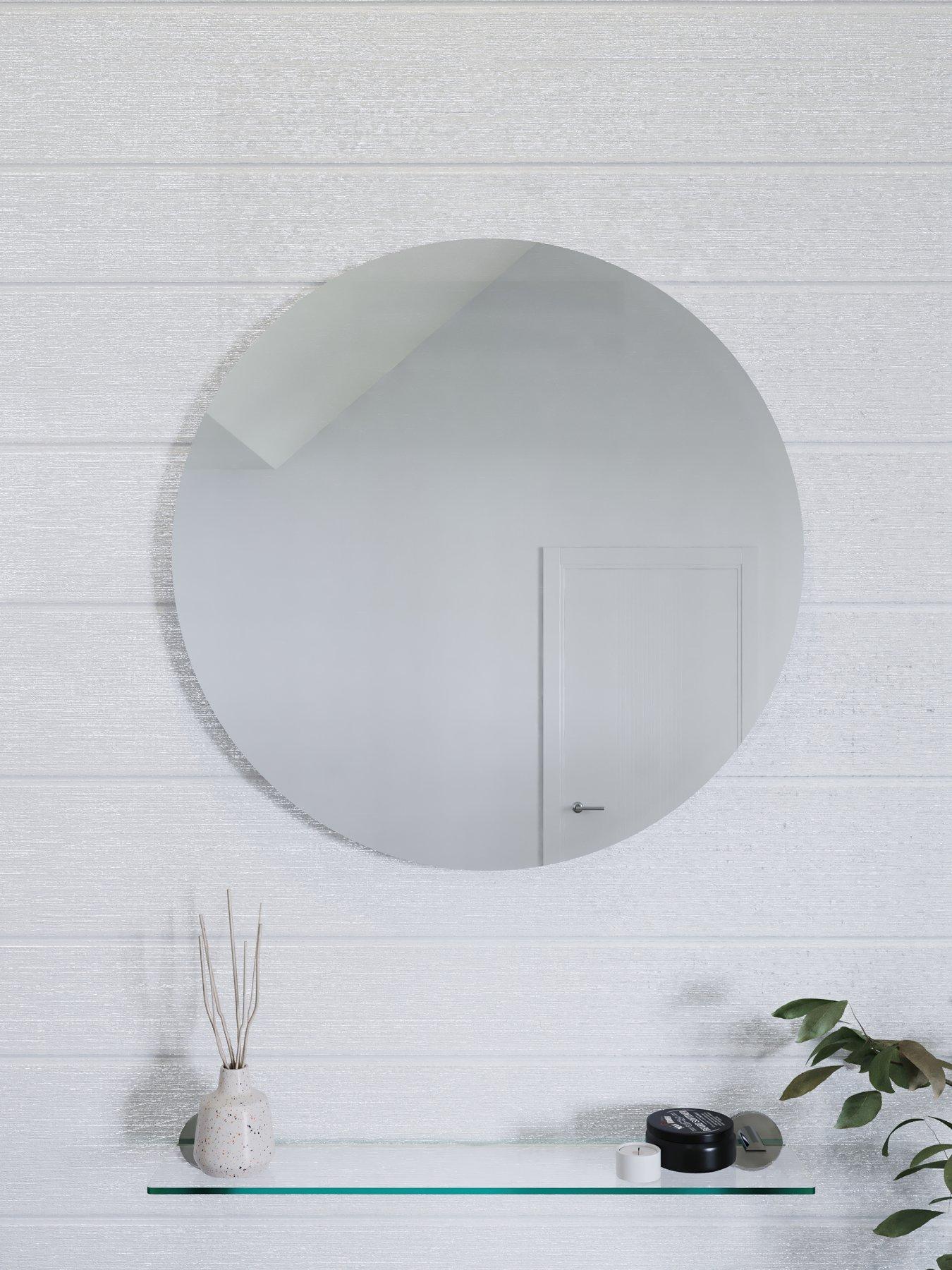 Croydex Simpson Hang ‘N’ Lock Circular Mirror