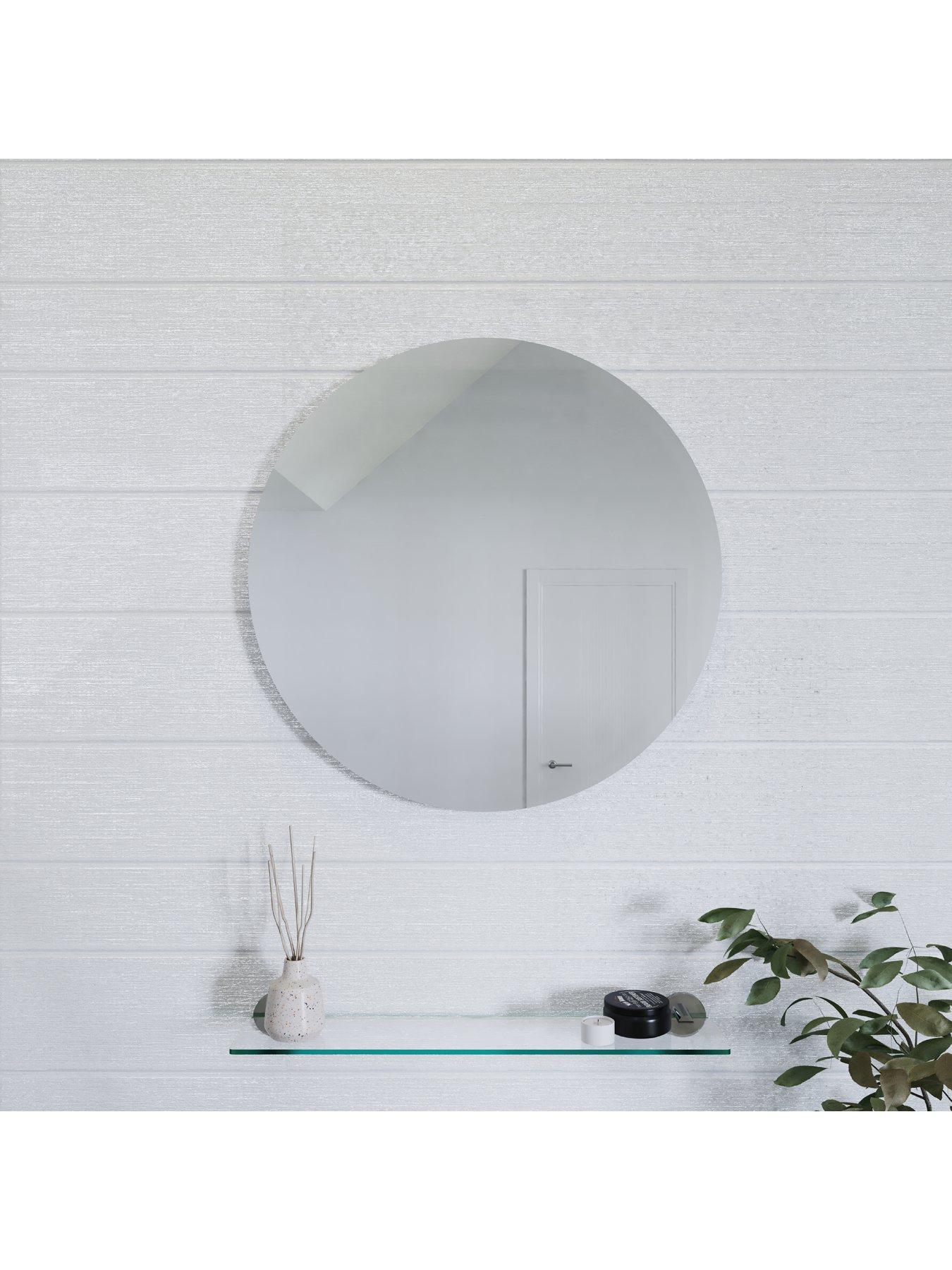Image 2 of 5 of Croydex Simpson Hang &lsquo;N&rsquo; Lock Circular Mirror