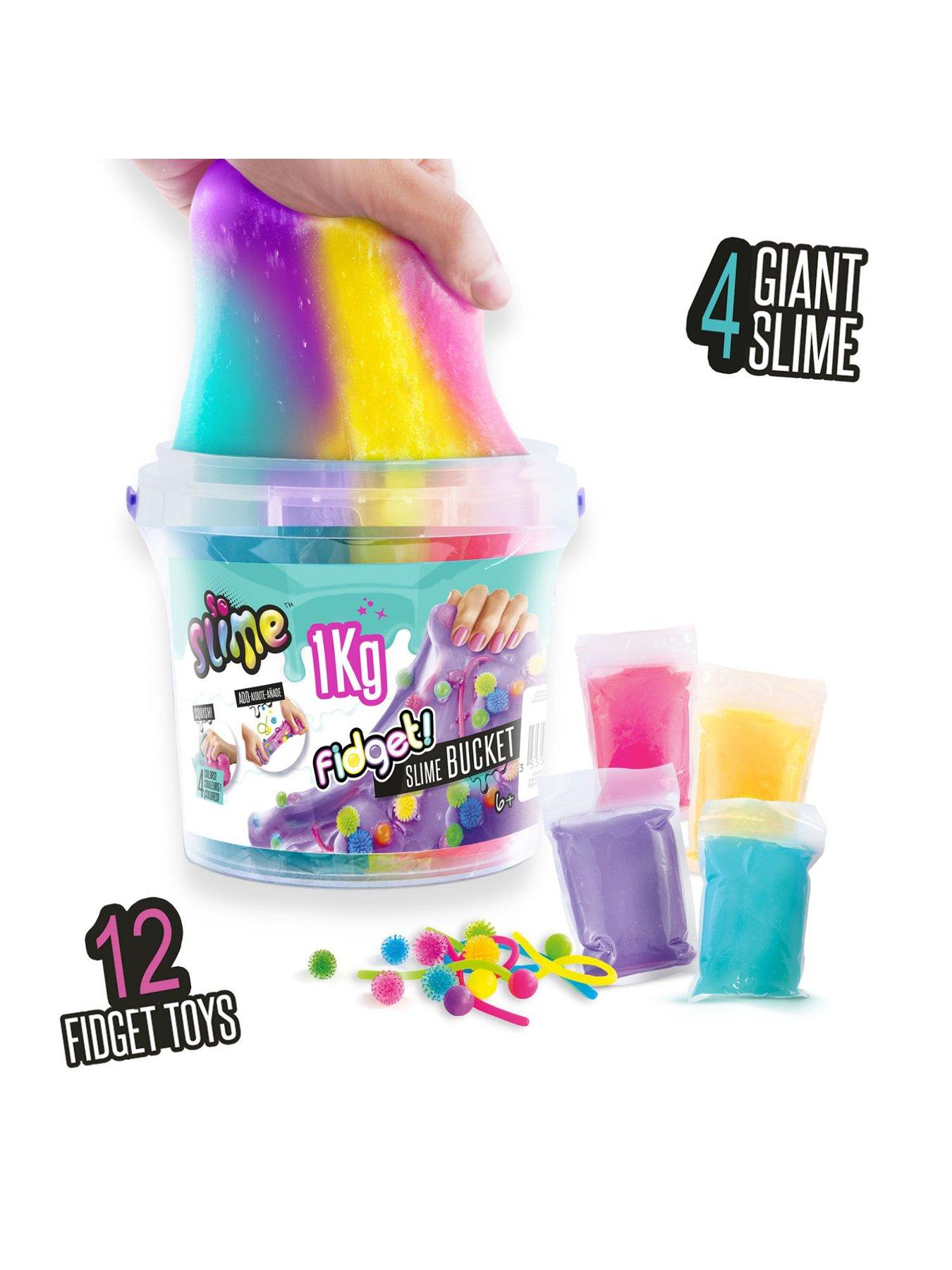 Canal Toys So Slime Glow Slime 5 Pack! Fun Glow in The Dark Slime Kit with  Container. Stretch, Squish & Play!