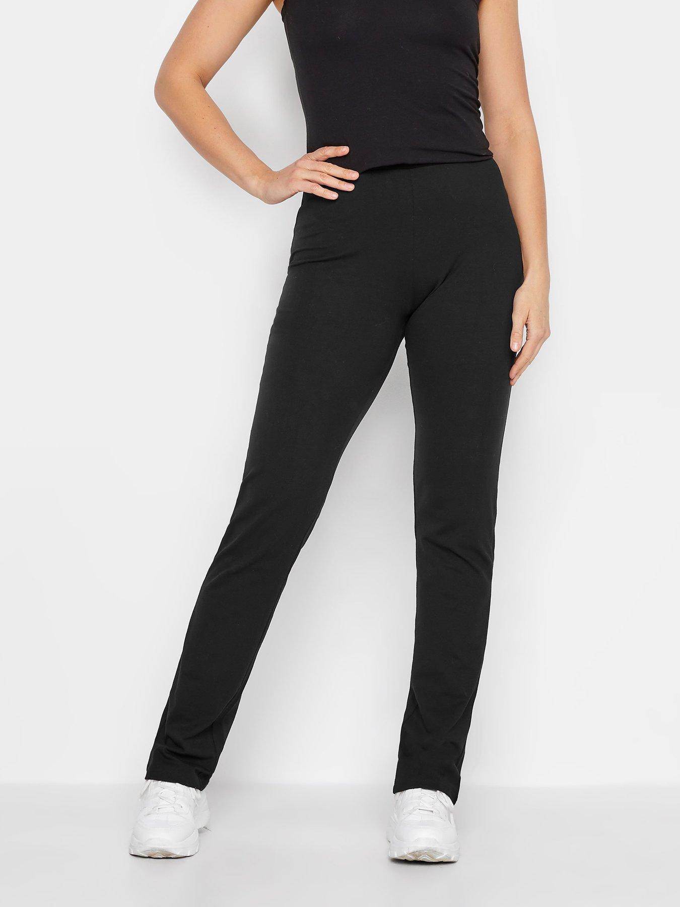 undefined Slim Leg Yoga Pant - Black