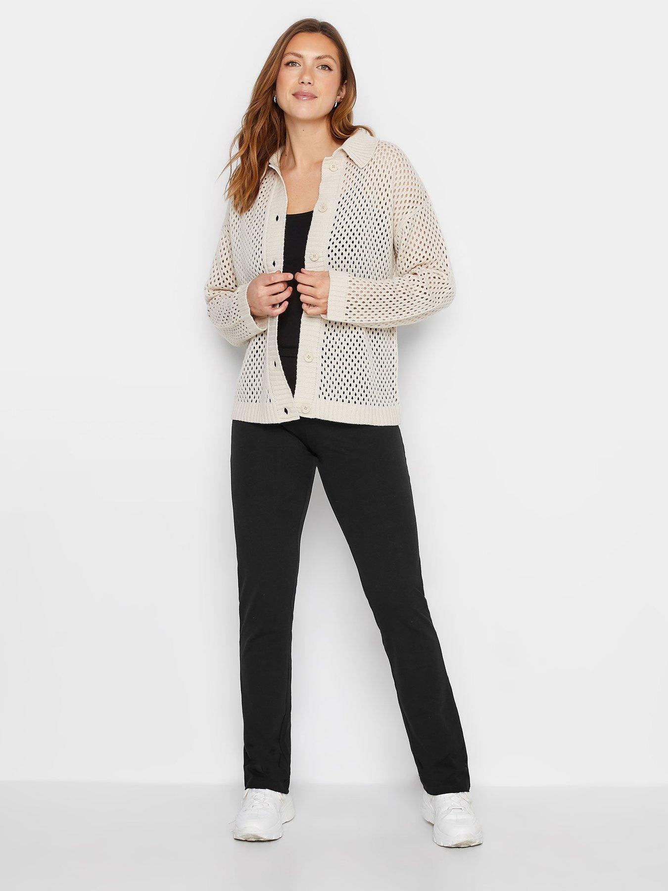 Image 2 of 2 of Long Tall Sally Slim Leg Yoga Pant - Black