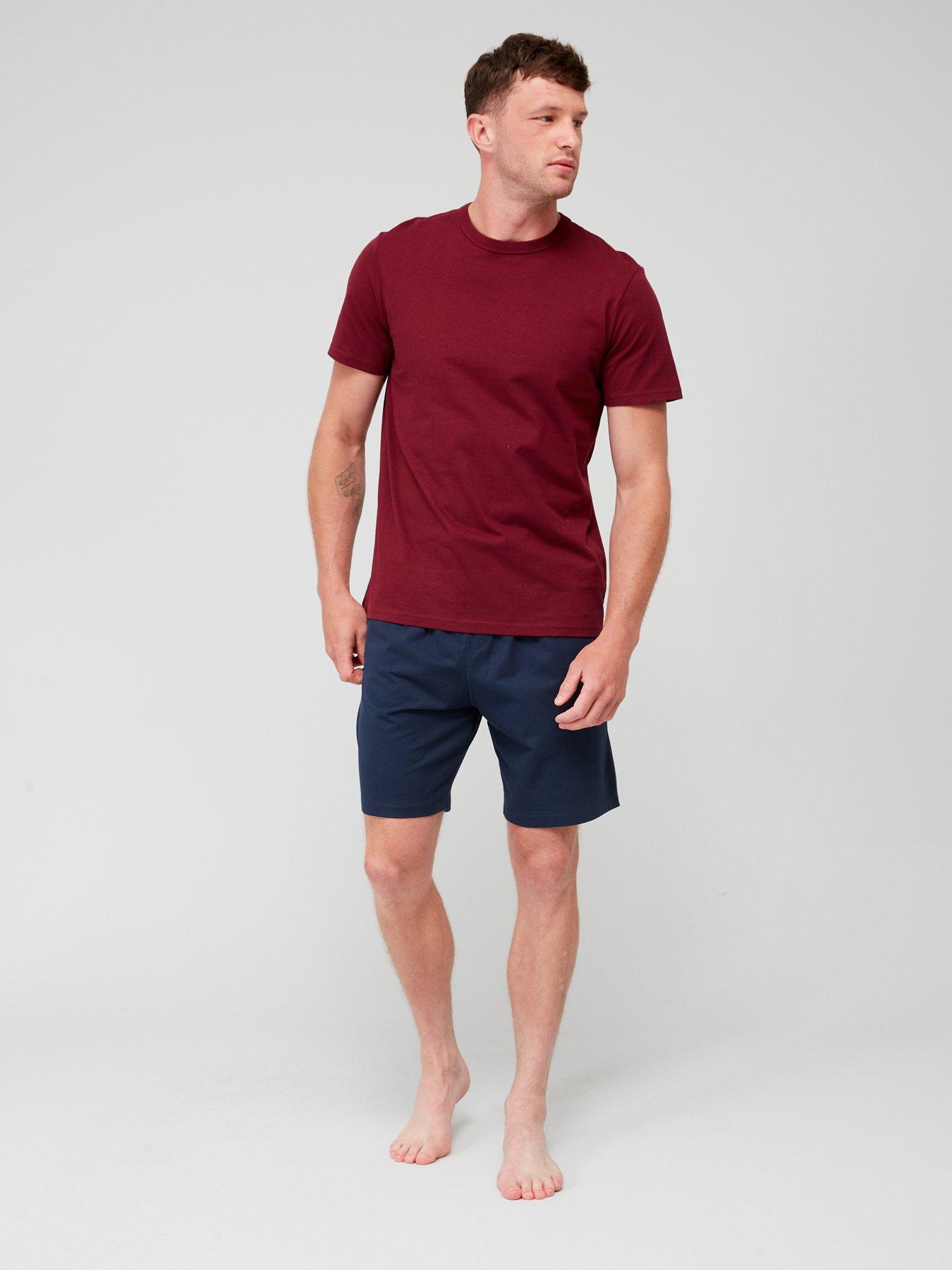 everyday-t-shirt-shorts-pj-set-rednavyback