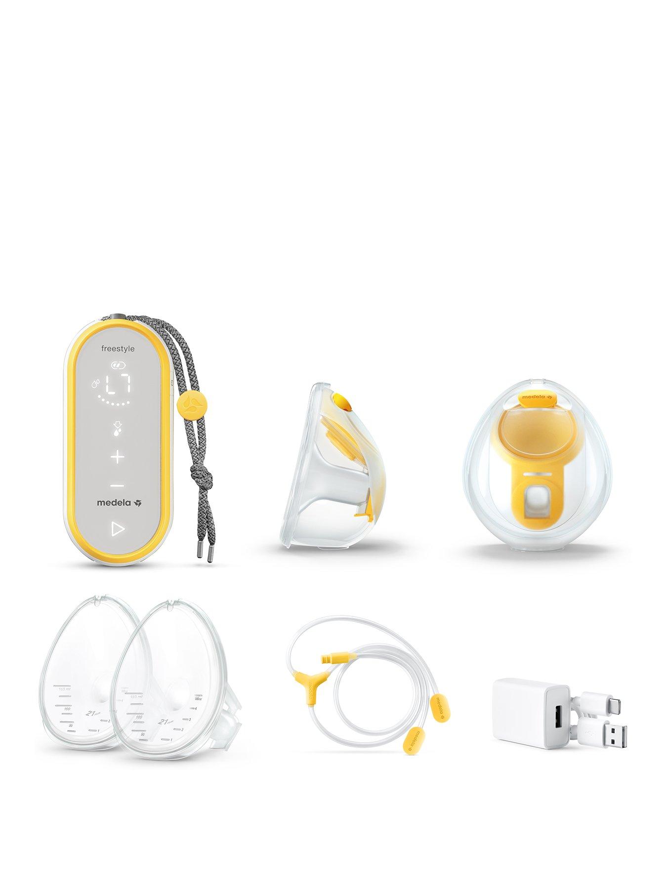 Medela Freestyle Hands-Free Breast Pump  Wearable, Portable and Discreet  Double Electric Breast Pump with App Connectivity 