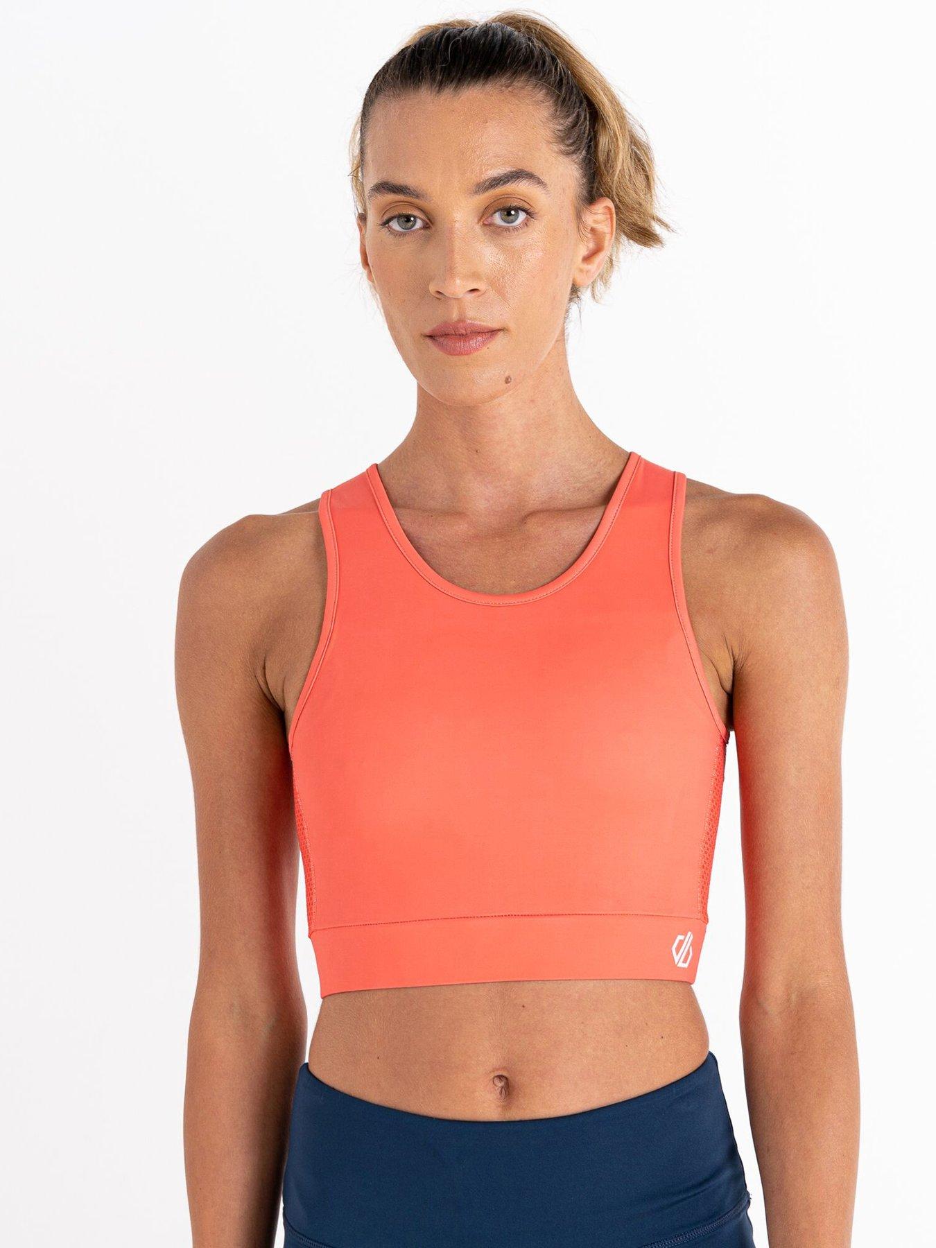 Dare 2b Inflection Longline Bra - Light Orange