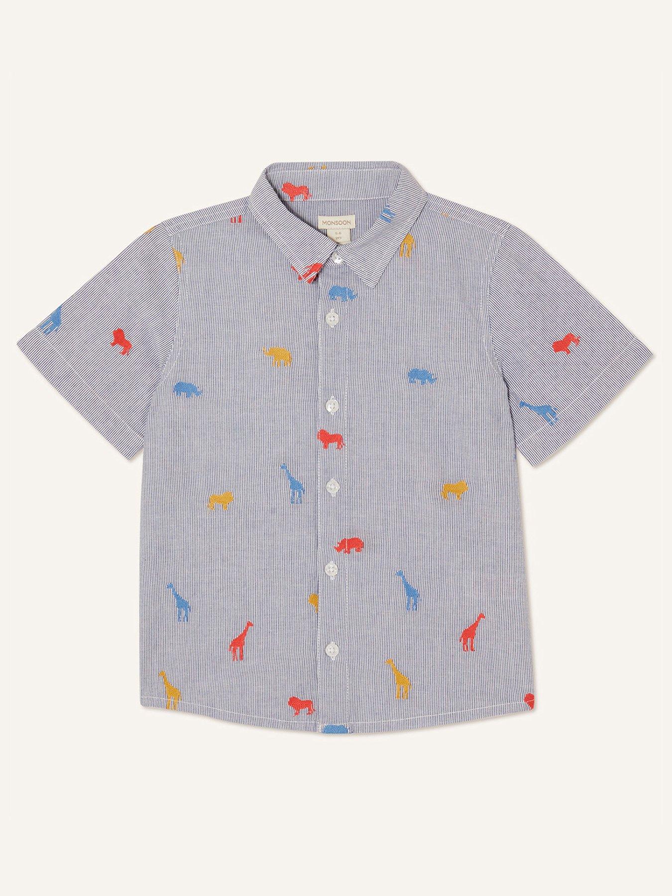 monsoon-boys-jungle-embroidered-stripe-shirt-blue