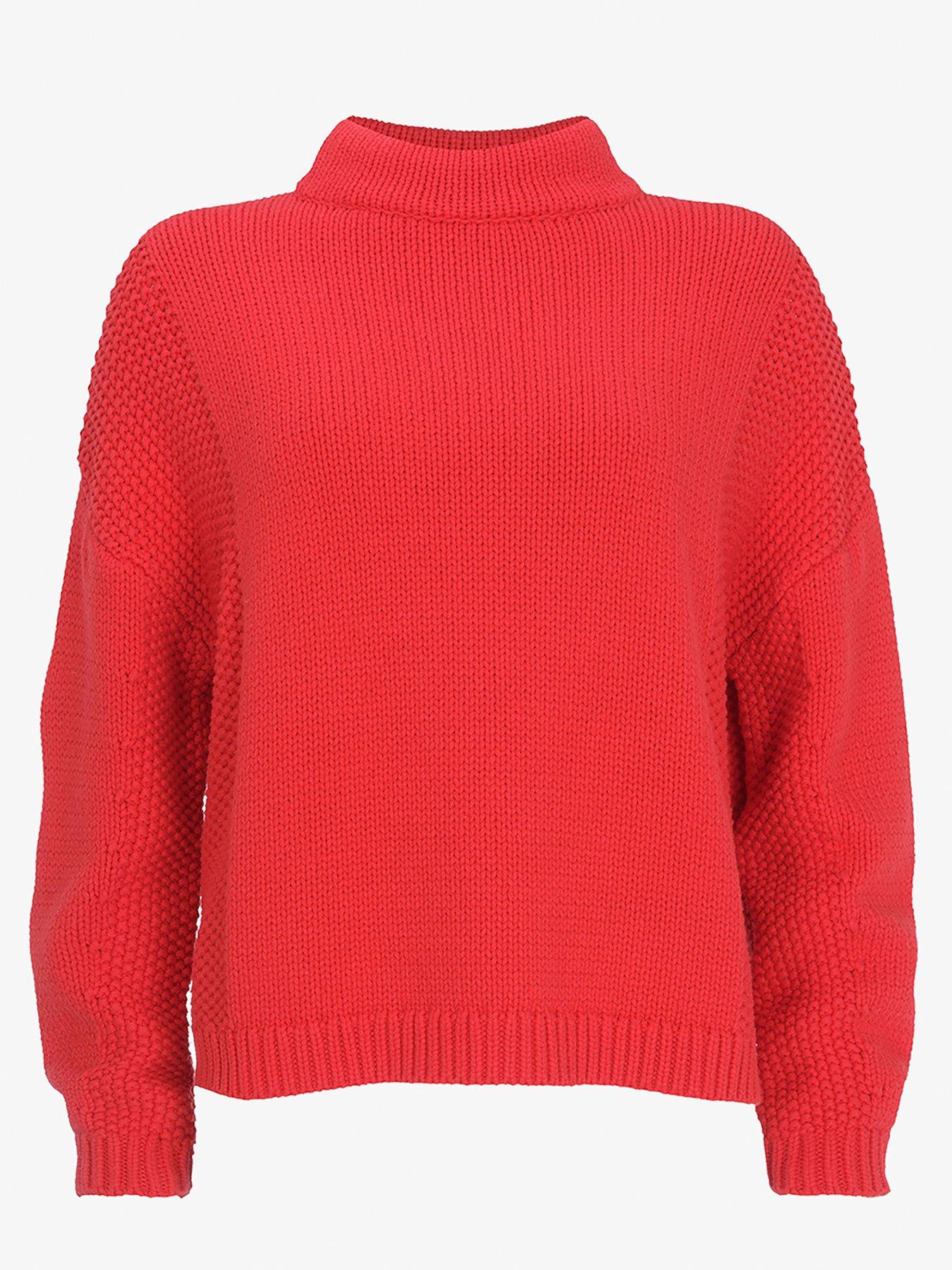 Mint velvet 2025 red jumper