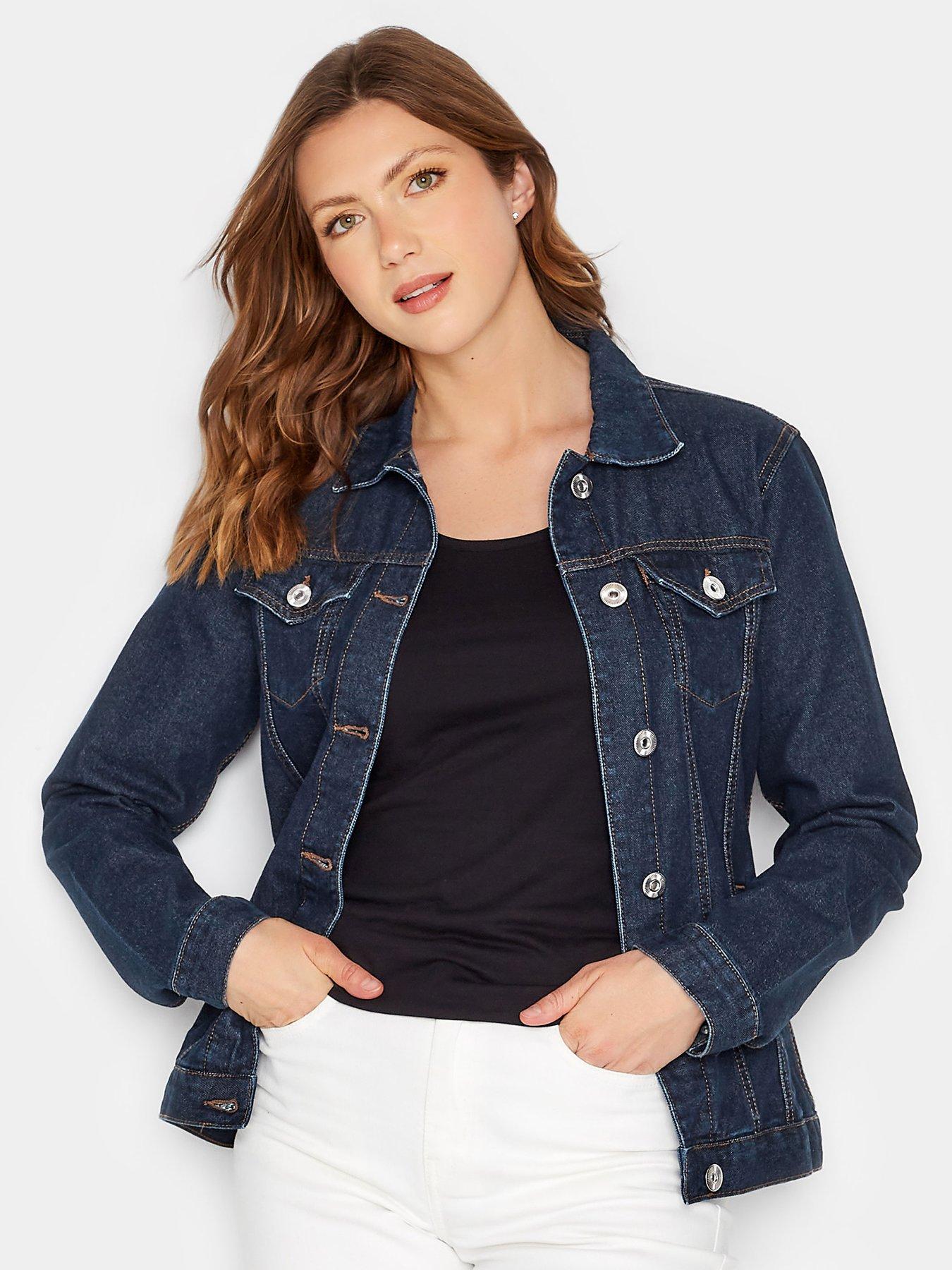 Image 1 of 4 of Long Tall Sally Denim Jacket - Blue