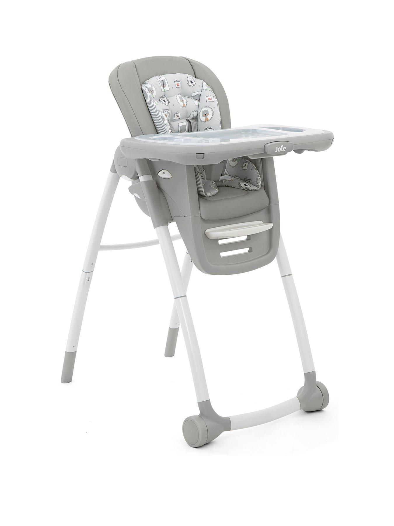 Image 1 of 8 of Joie Multiply 6-in-1 Highchair - Portrait - Grey
