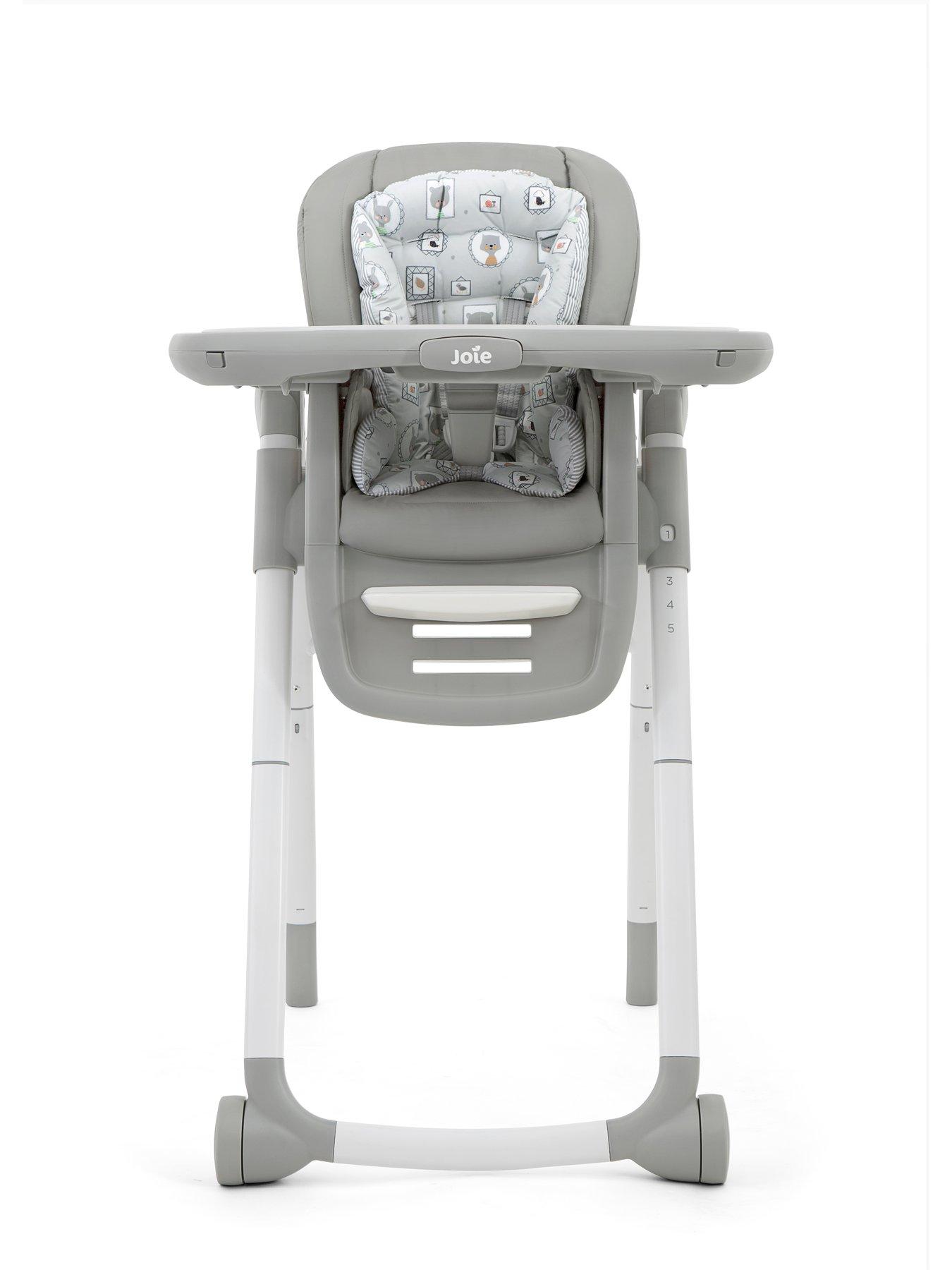 Image 3 of 8 of Joie Multiply 6-in-1 Highchair - Portrait - Grey