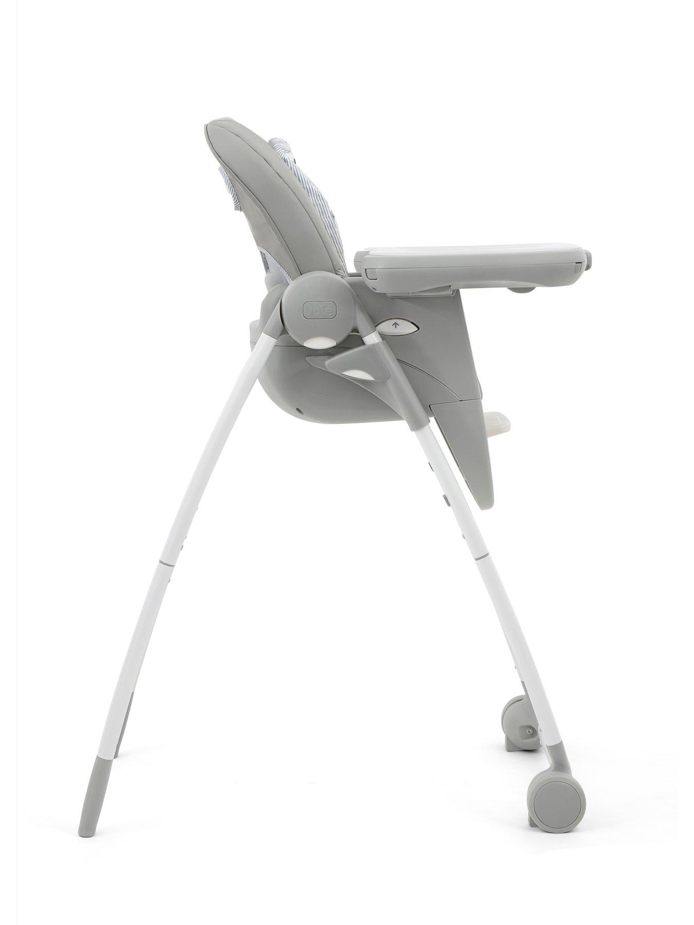 Image 4 of 8 of Joie Multiply 6-in-1 Highchair - Portrait - Grey