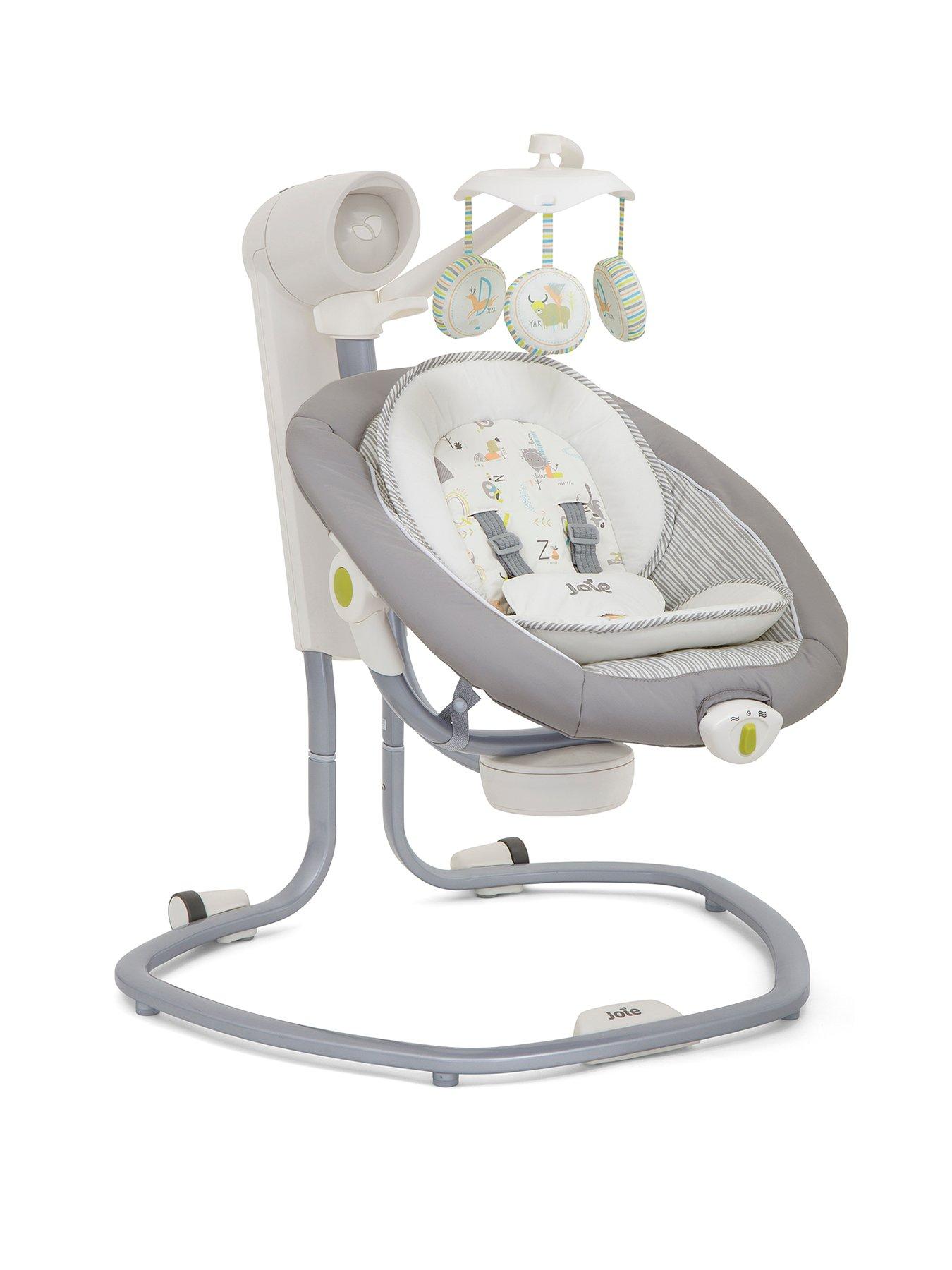 undefined Serina Swivel - Nature's Alphabet - Grey