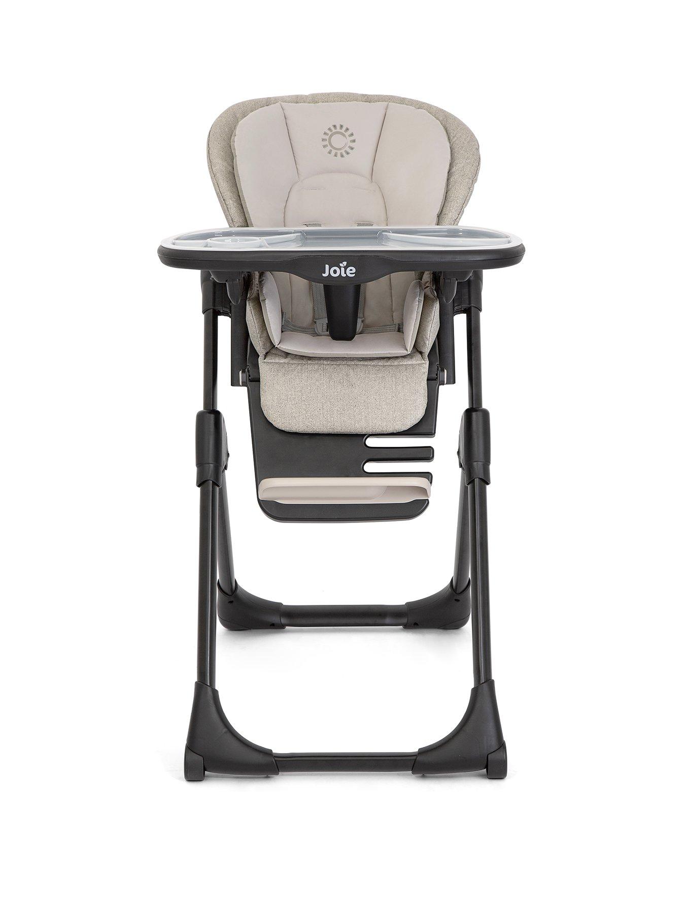 Image 2 of 8 of Joie Mimzy Recline Highchair- Speckled - Beige