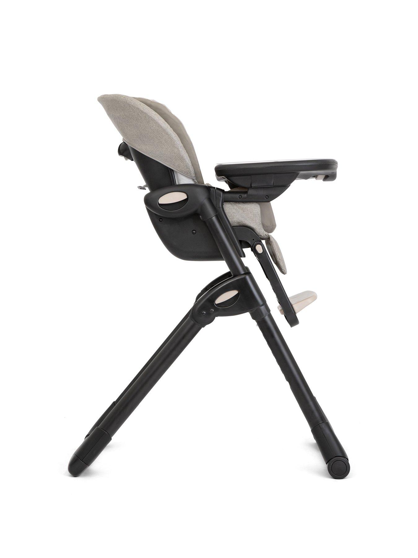 Image 4 of 8 of Joie Mimzy Recline Highchair- Speckled - Beige