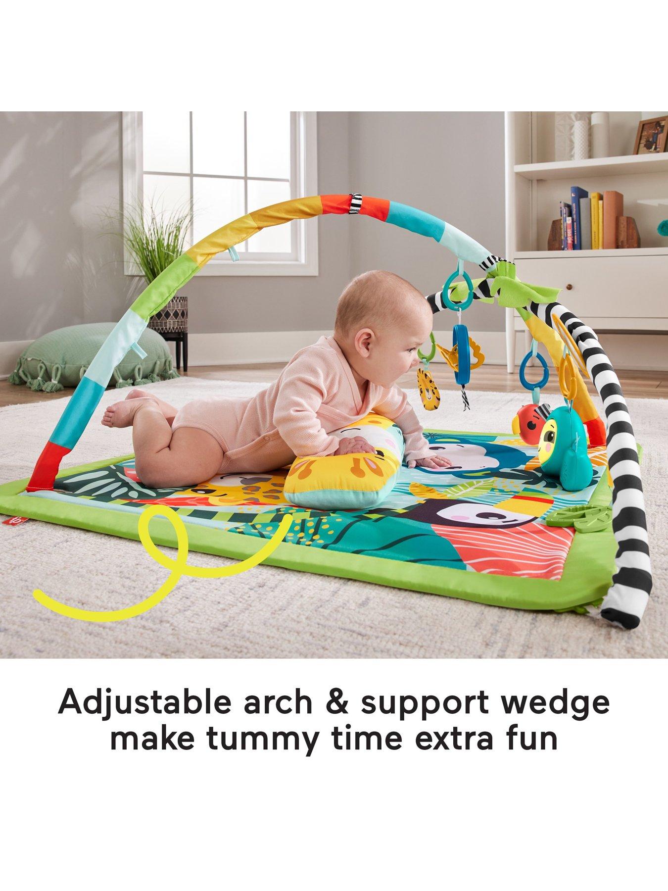 Image 3 of 8 of Fisher-Price 3-in-1 Rainforest Sensory Baby Gym