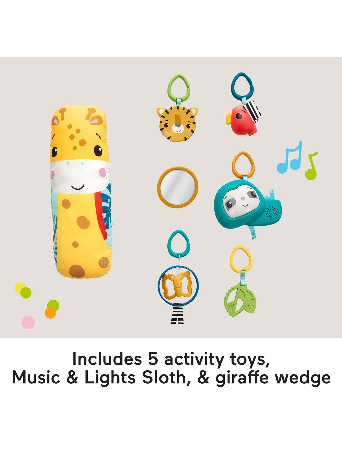 Image 5 of 8 of Fisher-Price 3-in-1 Rainforest Sensory Baby Gym