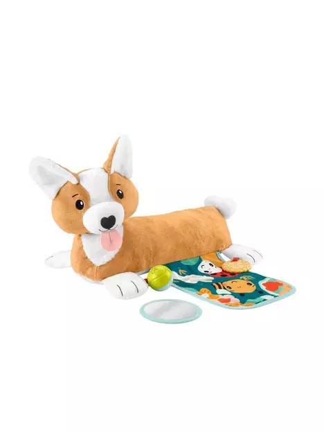 prod1092207969: 3-in-1 Puppy Tummy Wedge Baby Play Toy
