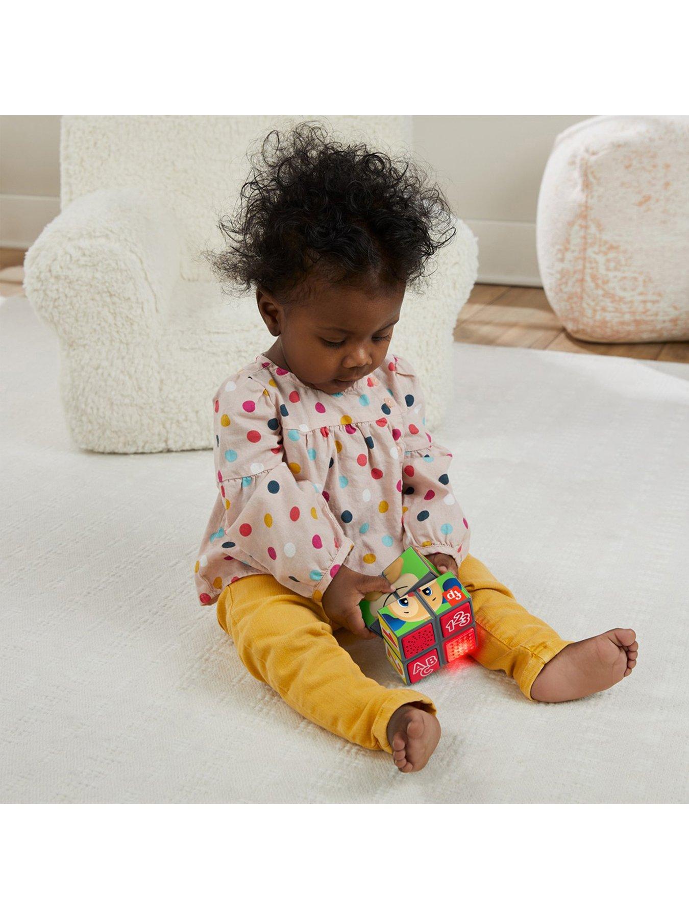 Image 2 of 7 of Fisher-Price Laugh &amp; Learn Puppy's Activity Cube Learning Toy