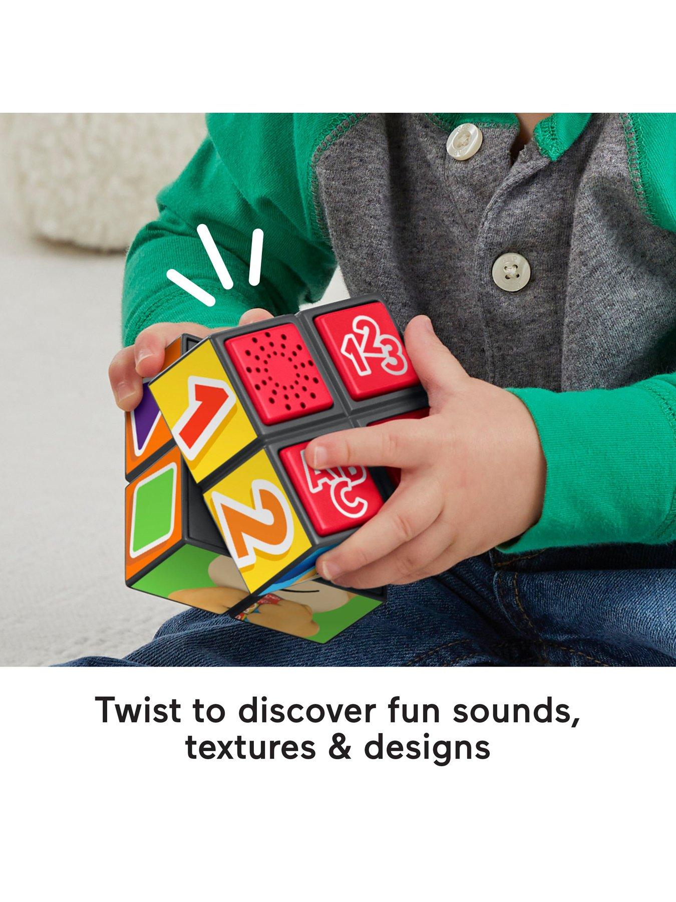 Image 3 of 7 of Fisher-Price Laugh &amp; Learn Puppy's Activity Cube Learning Toy