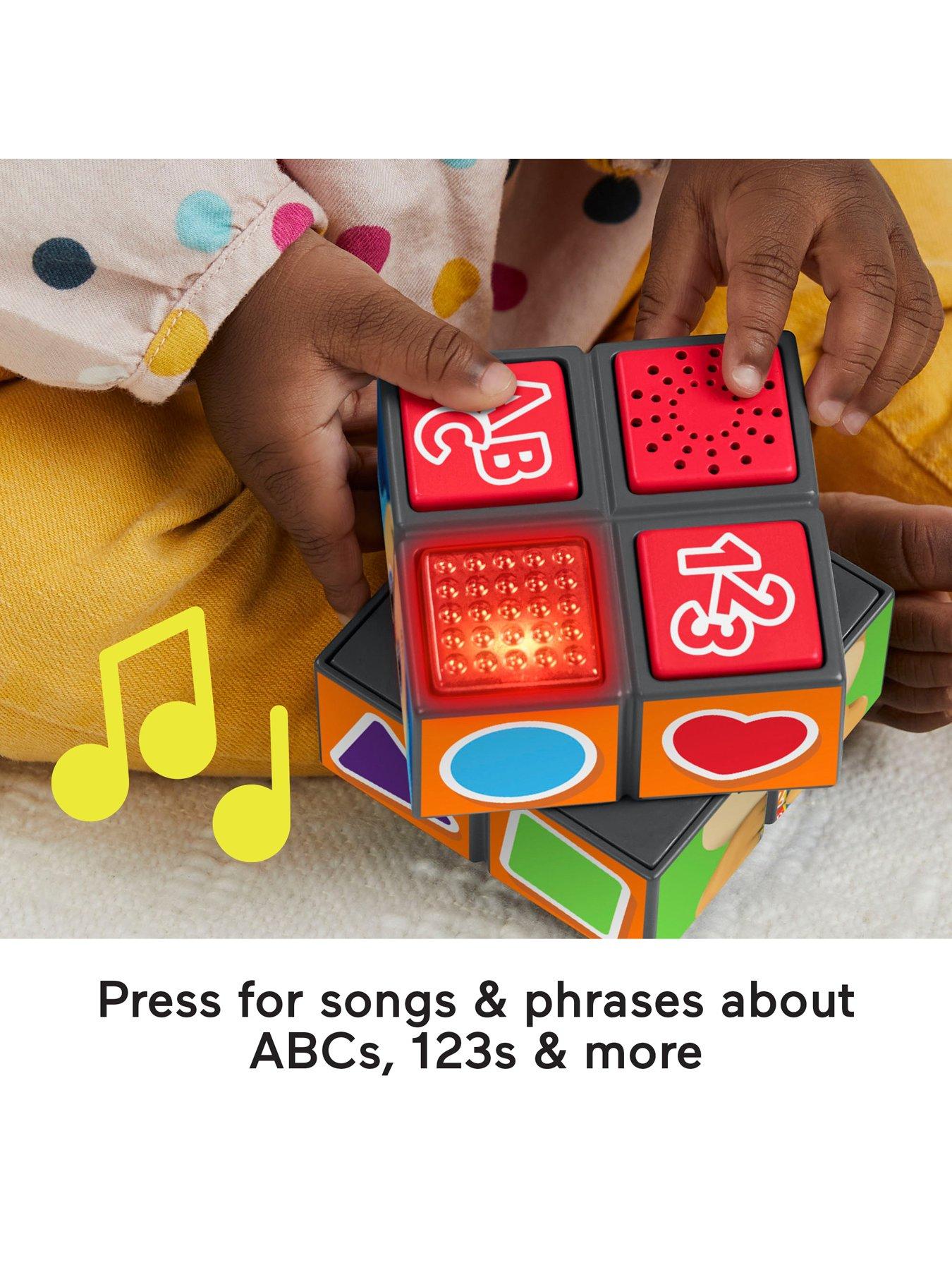 Image 4 of 7 of Fisher-Price Laugh &amp; Learn Puppy's Activity Cube Learning Toy