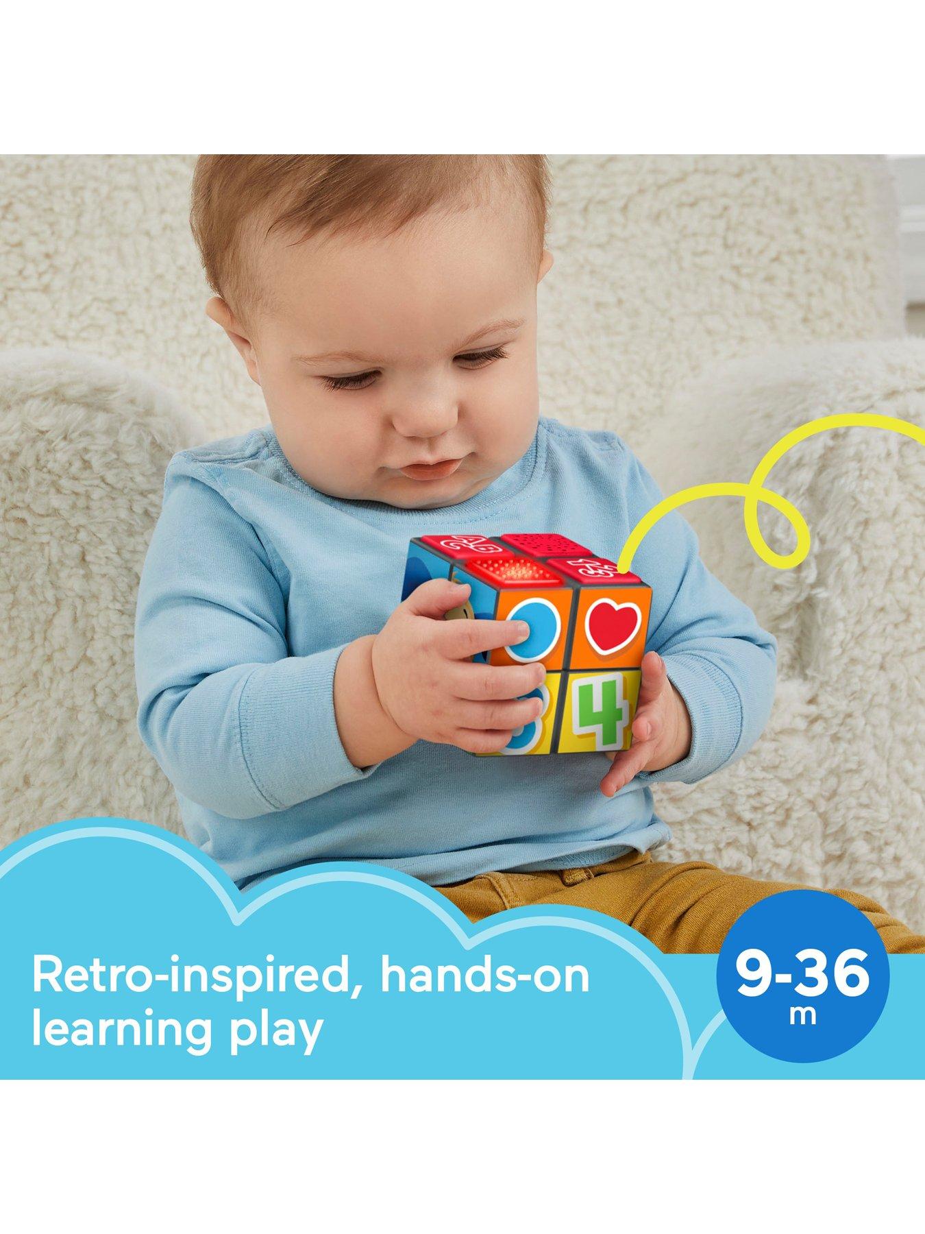 Image 5 of 7 of Fisher-Price Laugh &amp; Learn Puppy's Activity Cube Learning Toy