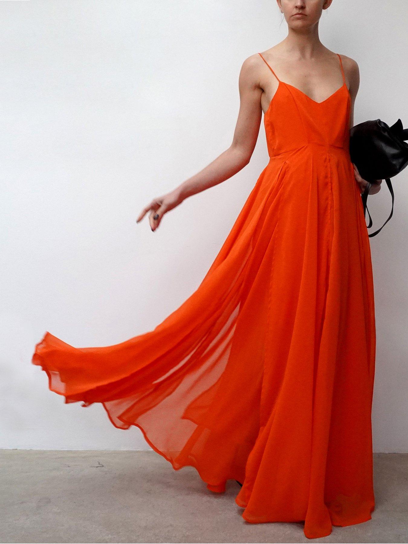 religion-maxi-olsen-dress--orange