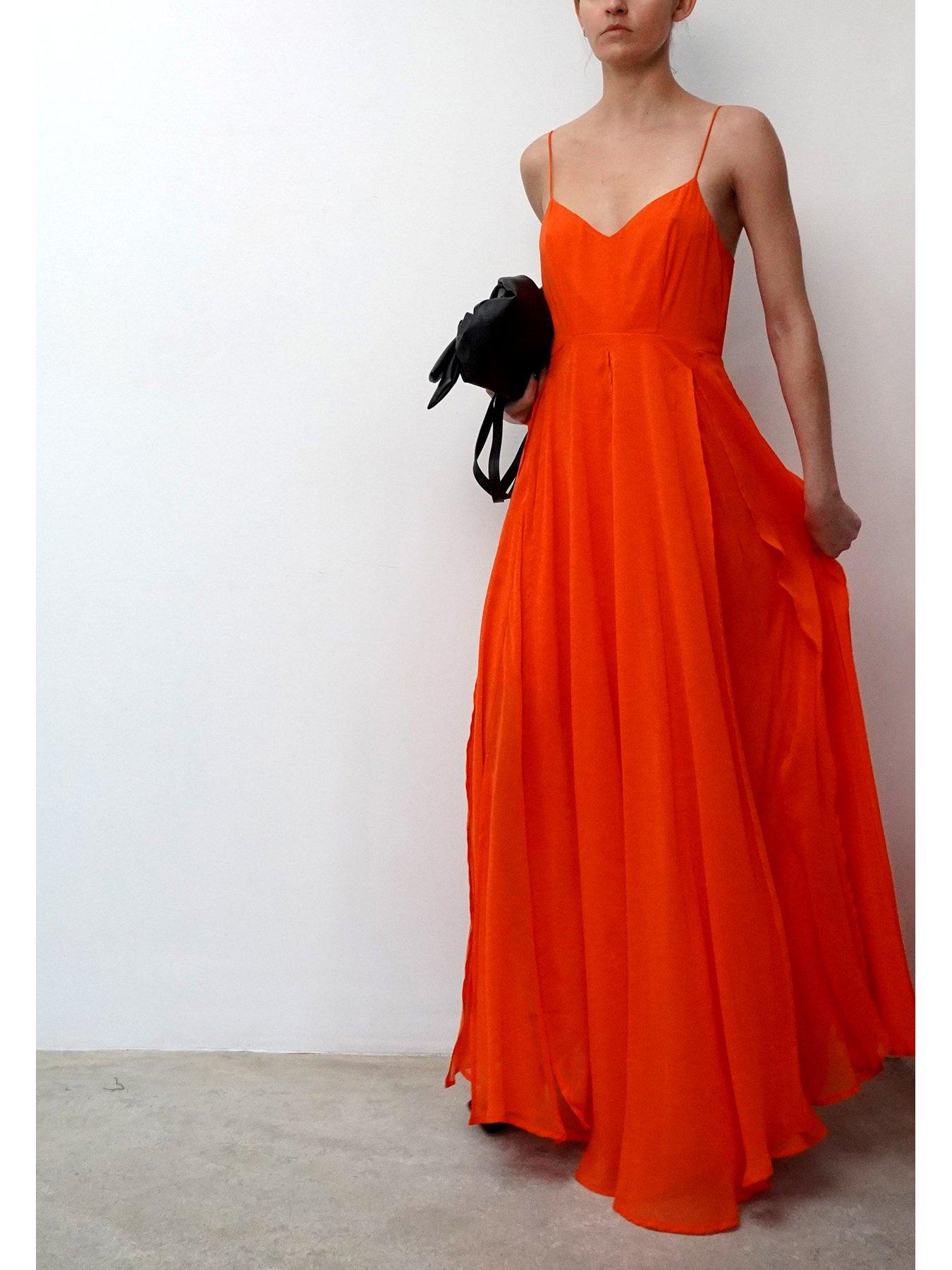 religion-maxi-olsen-dress--orangedetail