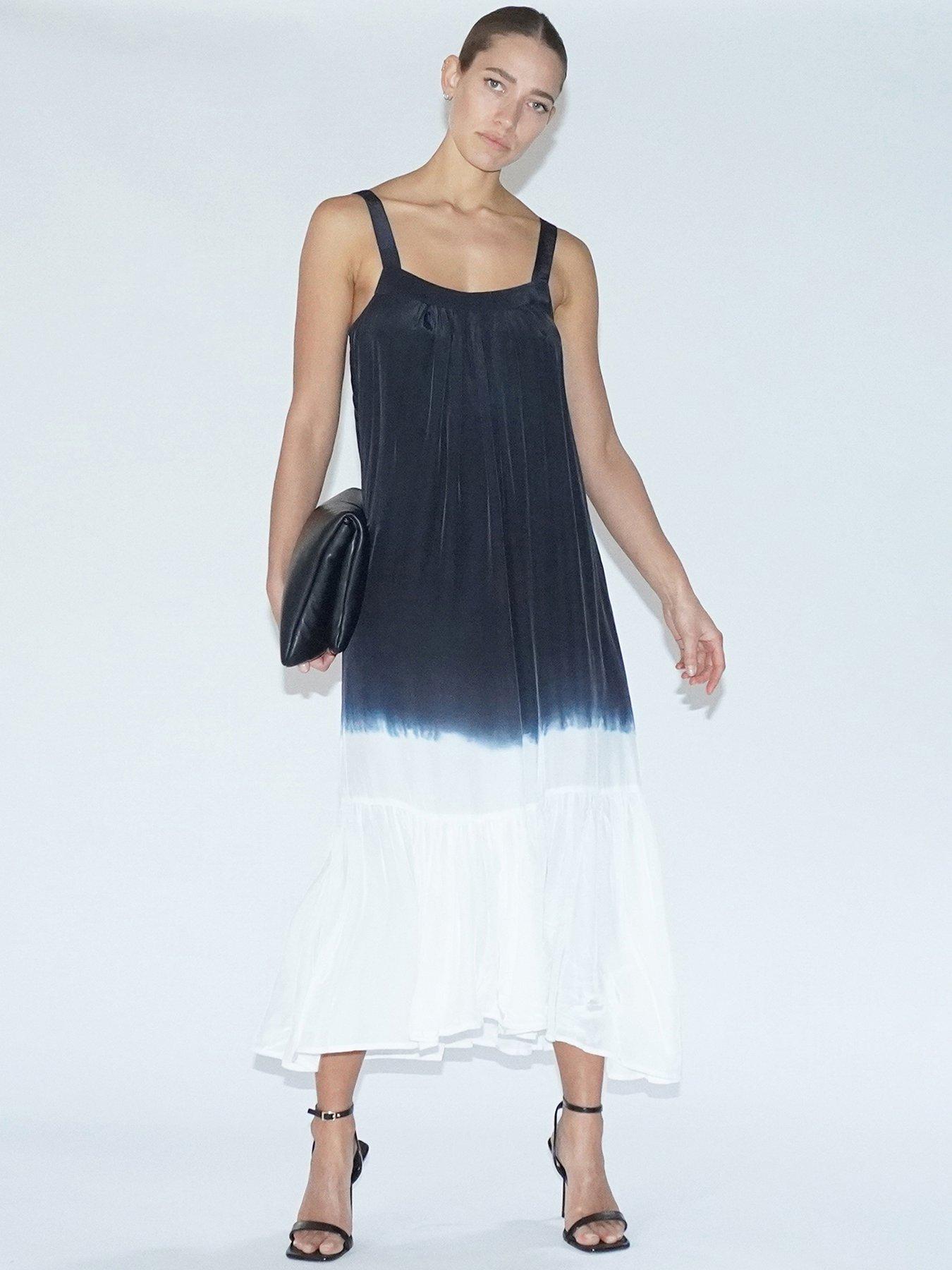 Religion Religion Dip Dye Maxi Dress- Black