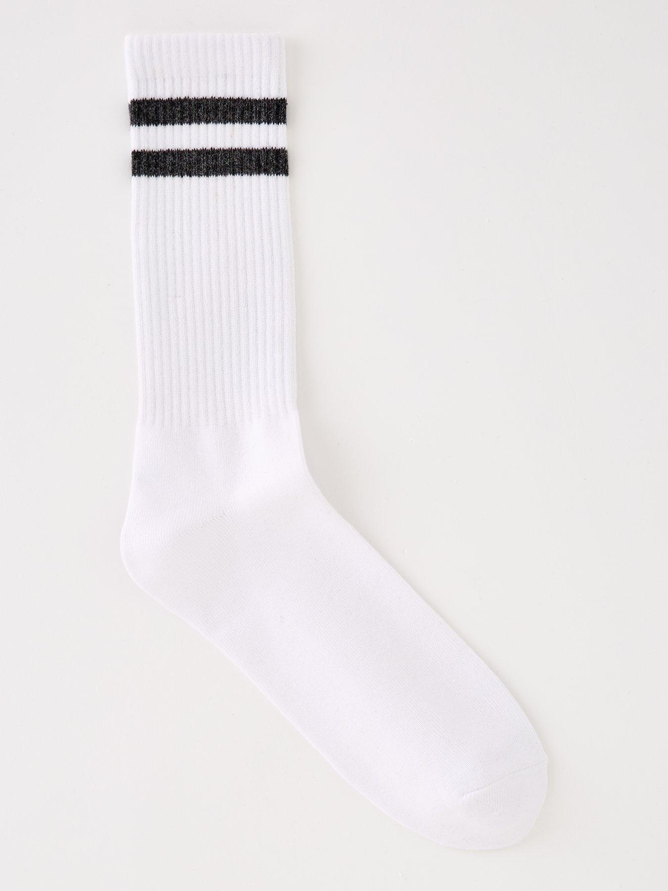 the-very-collection-5-pack-cotton-rich-stripe-sport-socks-multistillFront