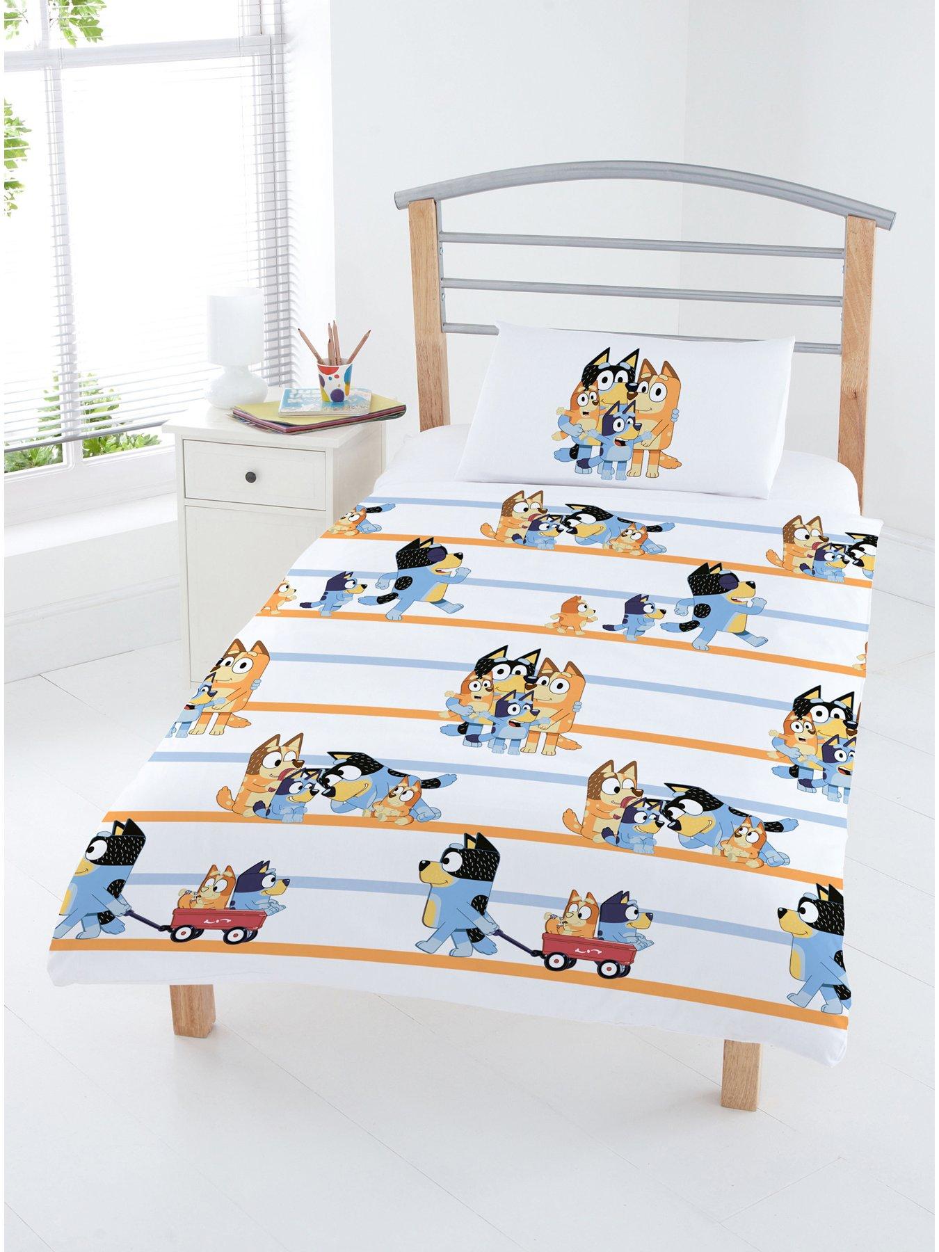 Image 1 of 3 of Bluey Family Junior Duvet Cover Set - Multi