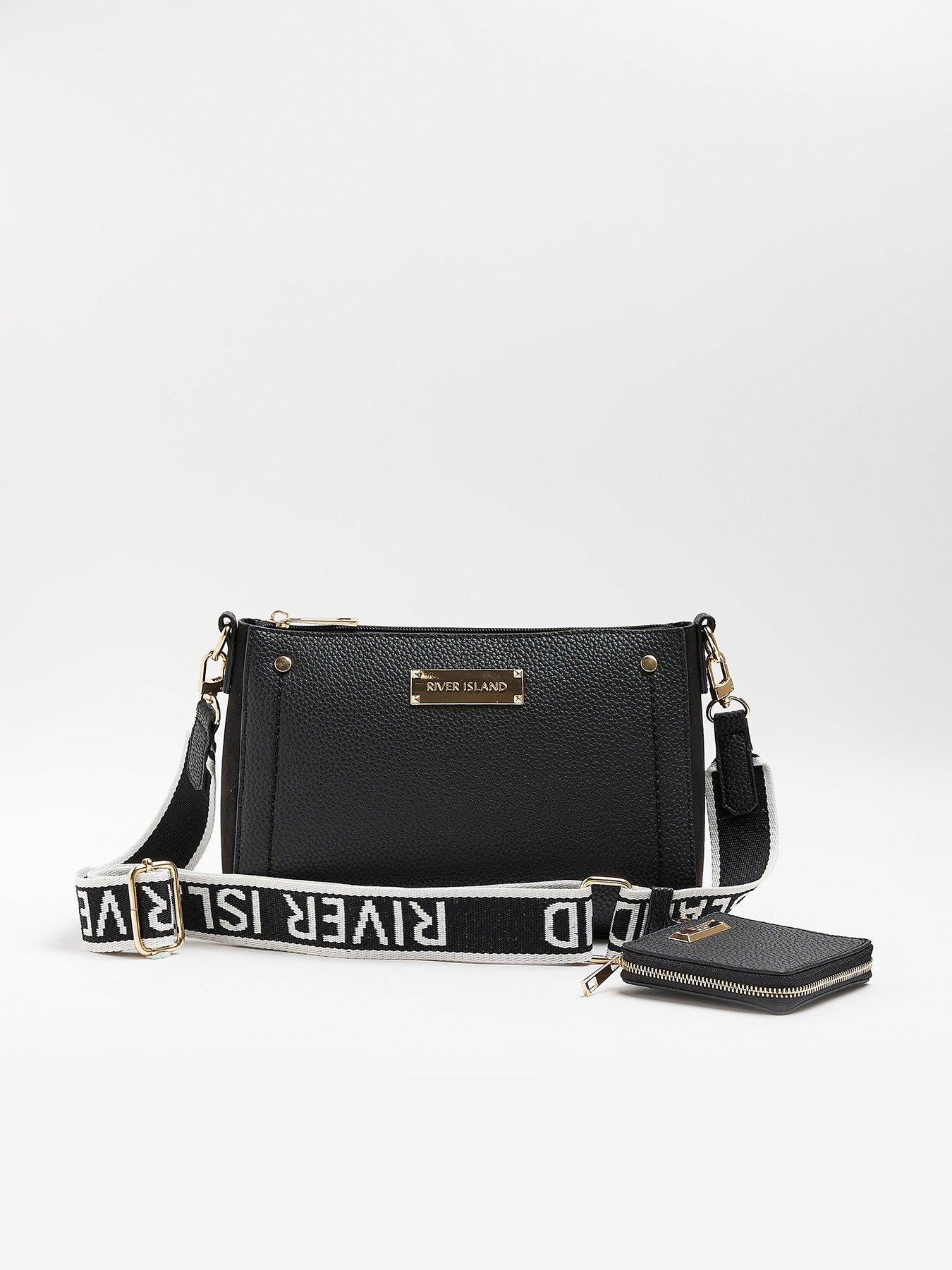 River island cross deals body bag black