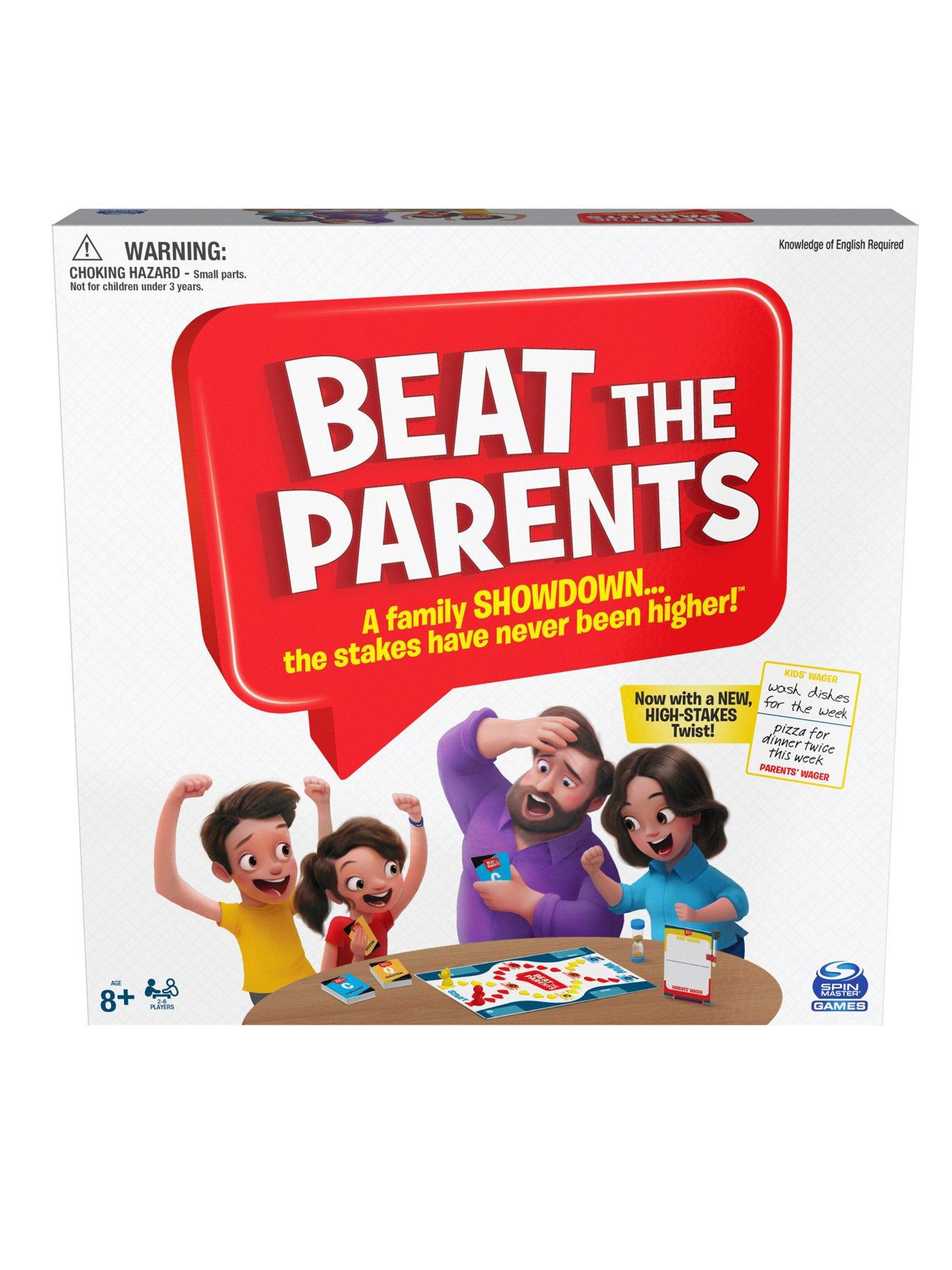 Spin Master Games Beat the Parents Family Board Game
