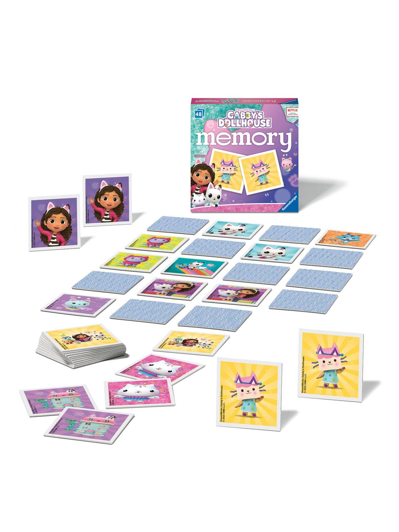 Image 3 of 6 of Ravensburger Gabbys Dollhouse Twin Pack -&nbsp;4 In A Box (3143) and&nbsp;Memory Card Game&nbsp;(20956)